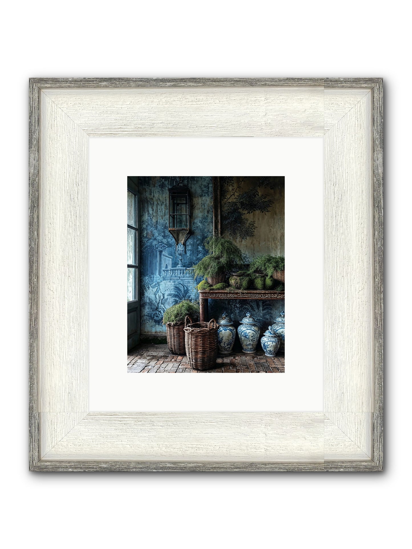 Obsolete Framed Print - Driftwood White 8x10