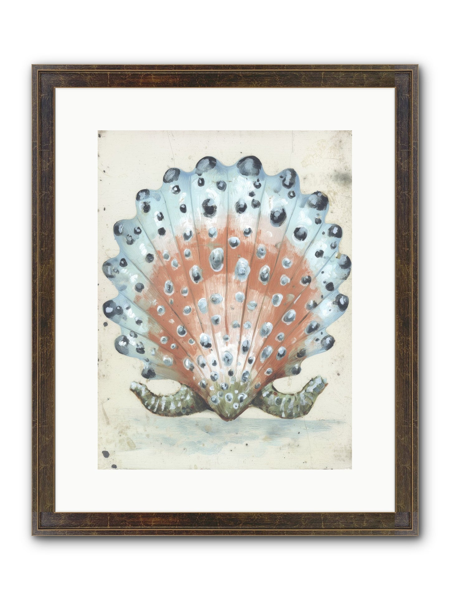 Ocean's Love Letter Framed Print - Slimwoods Black/Gold 12x16