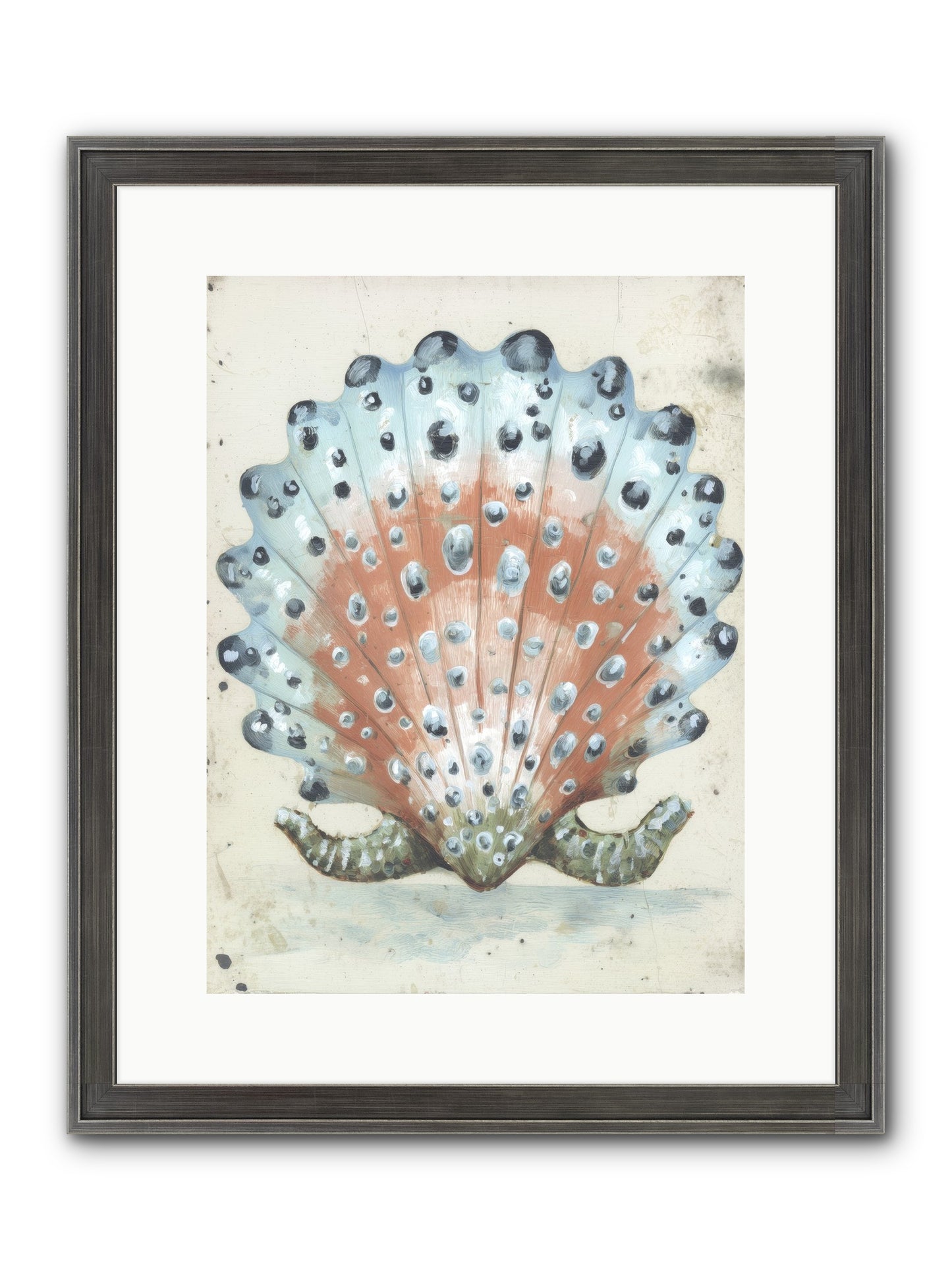 Ocean's Love Letter Framed Print - Slimwoods Black/Silver 12x16