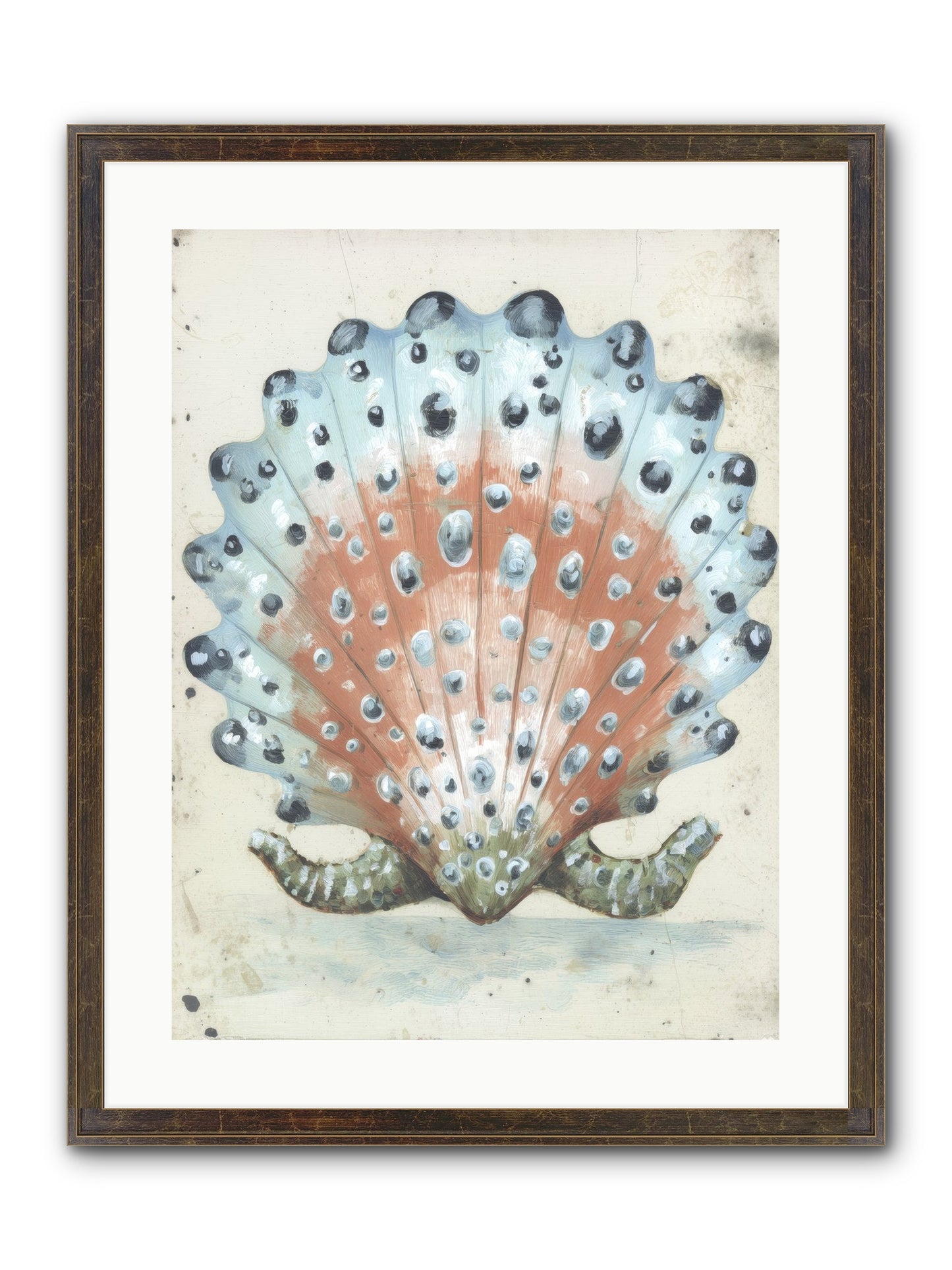 Ocean's Love Letter Framed Print - Slimwoods Black/Gold 18x24
