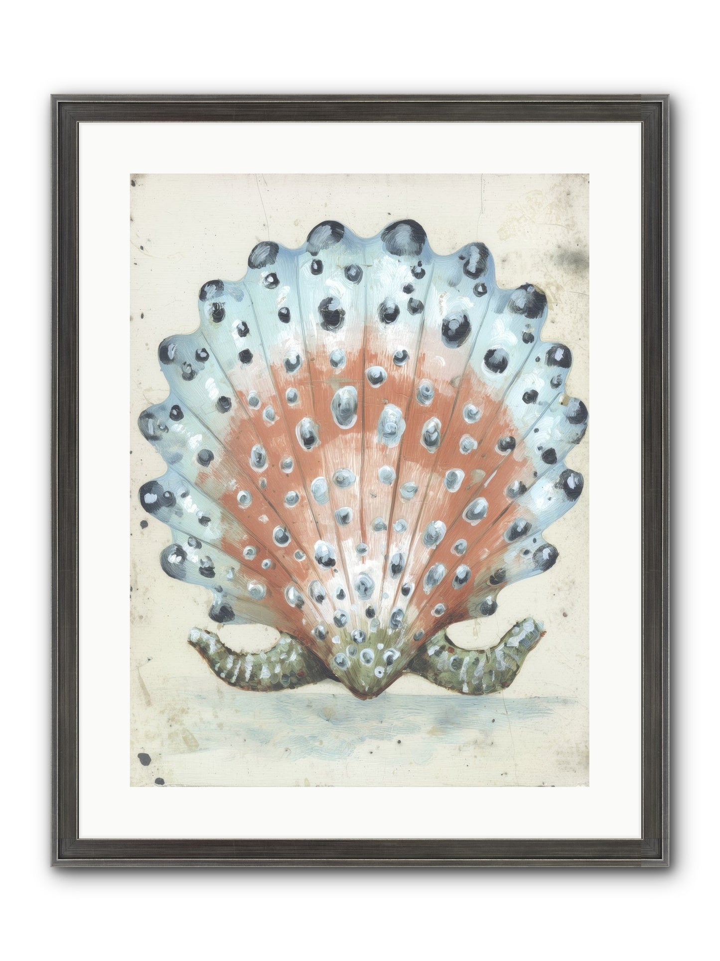 Ocean's Love Letter Framed Print - Slimwoods Black/Silver 18x24