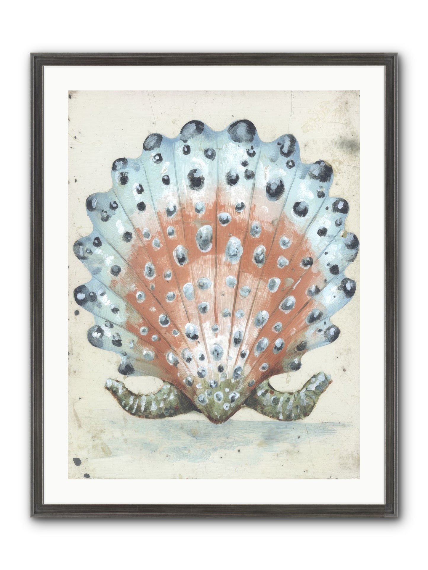 Ocean's Love Letter Framed Print - Slimwoods Black/Silver 24x32
