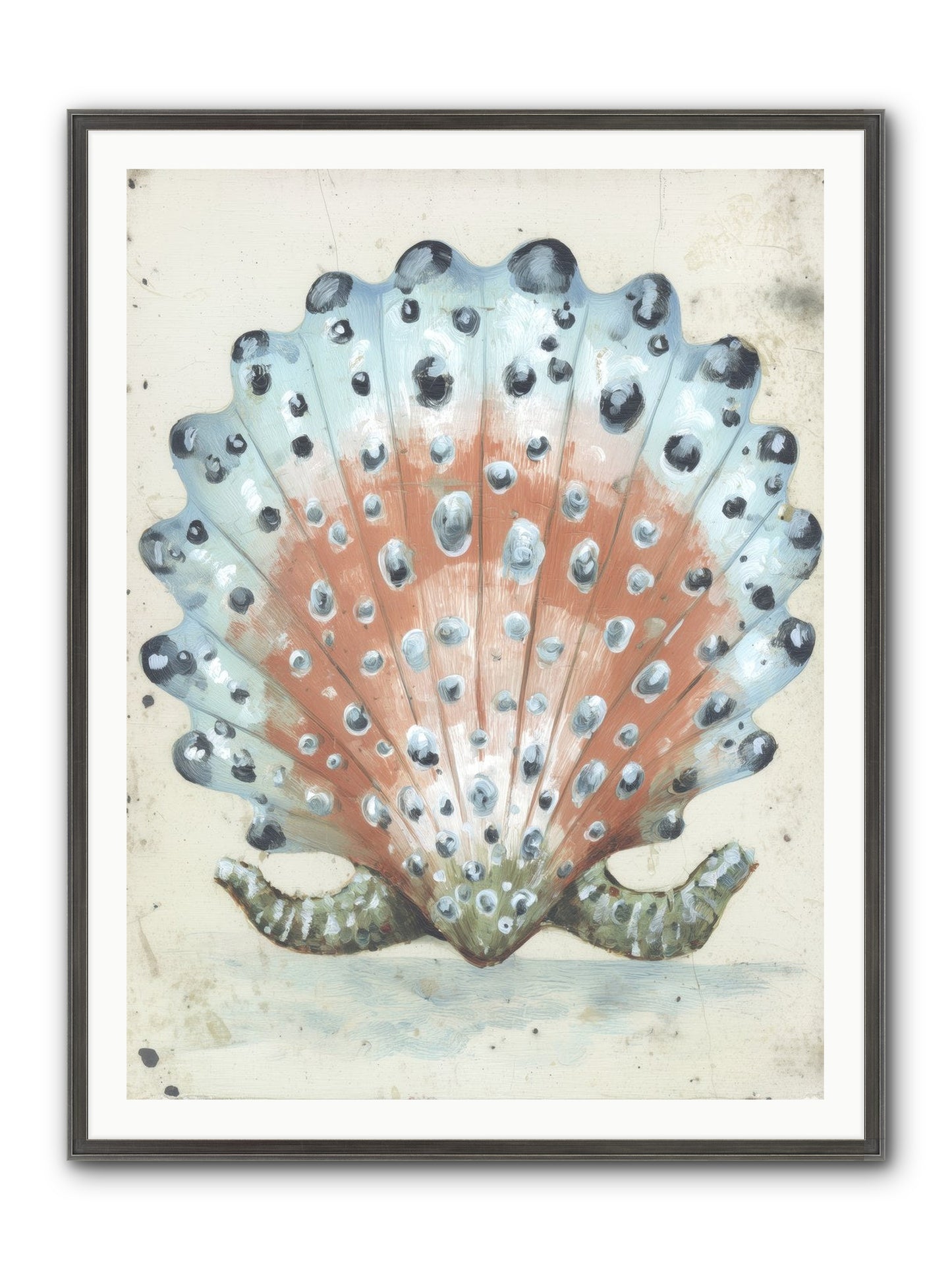 Ocean's Love Letter Framed Print - Slimwoods Black/Silver 36x48