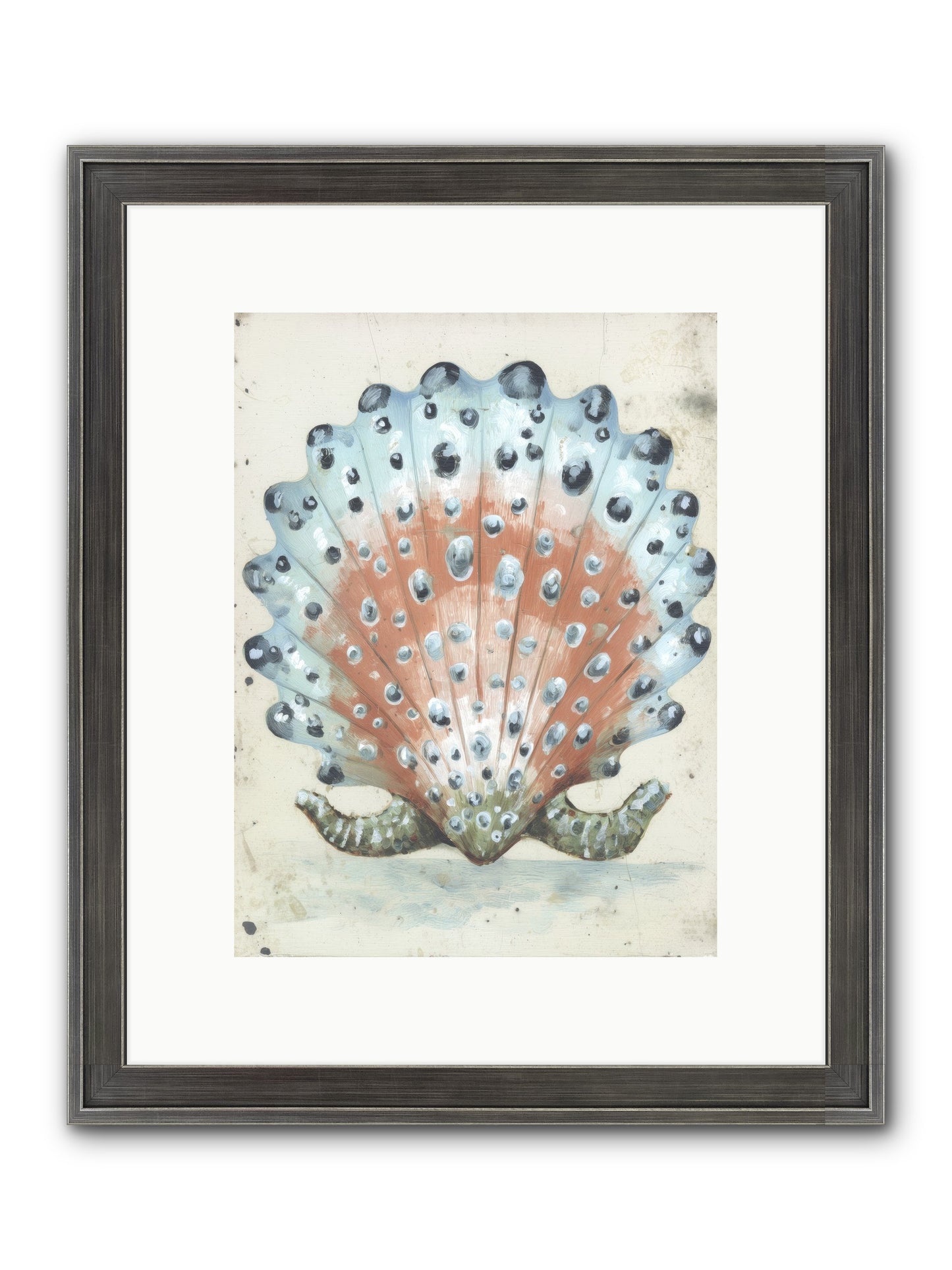 Ocean's Love Letter Framed Print - Slimwoods Black/Silver 9x12
