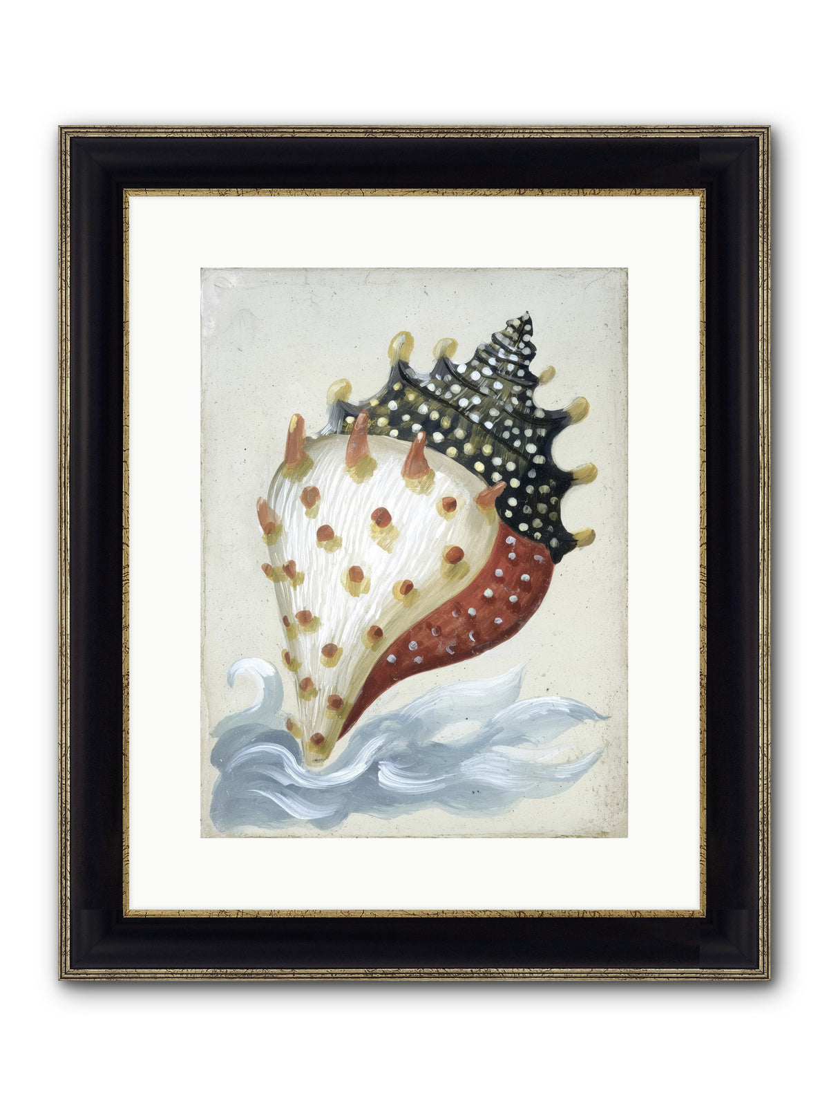 Ocean's Token Framed Print - Black & Gold 12x16