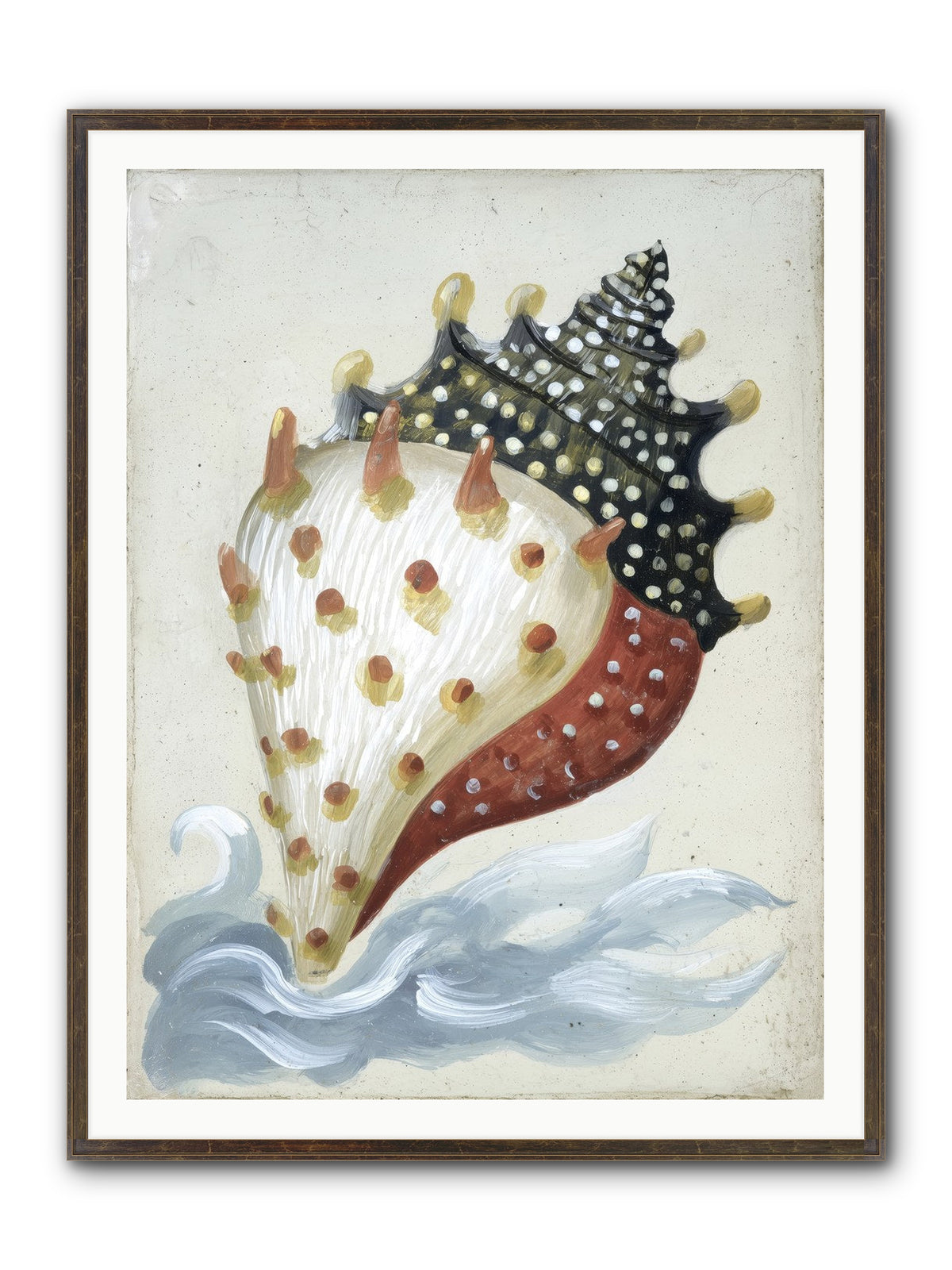 Ocean's Token Framed Print - Slimwoods Black/Gold 36x48