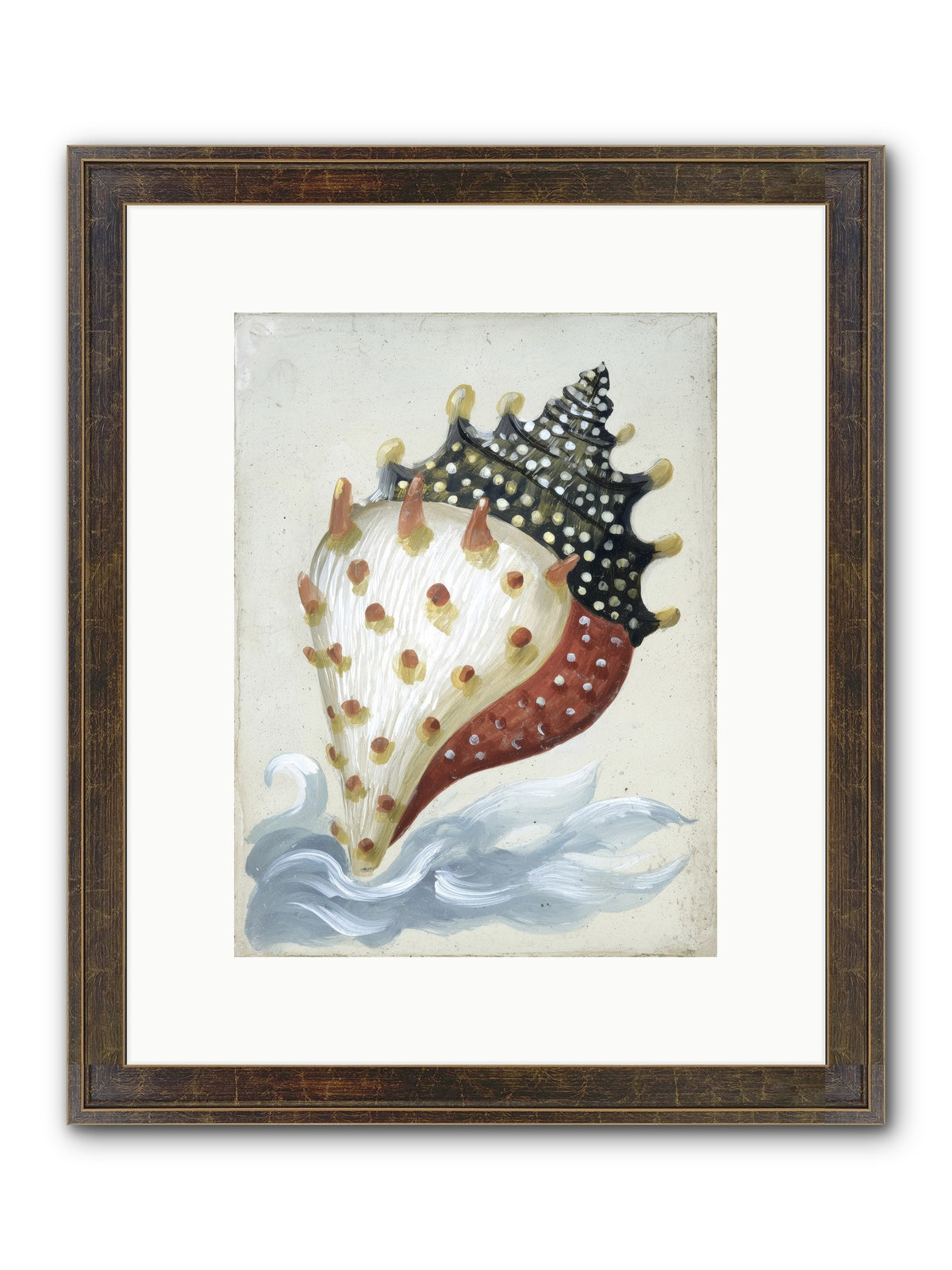 Ocean's Token Framed Print - Slimwoods Black/Gold 9x12