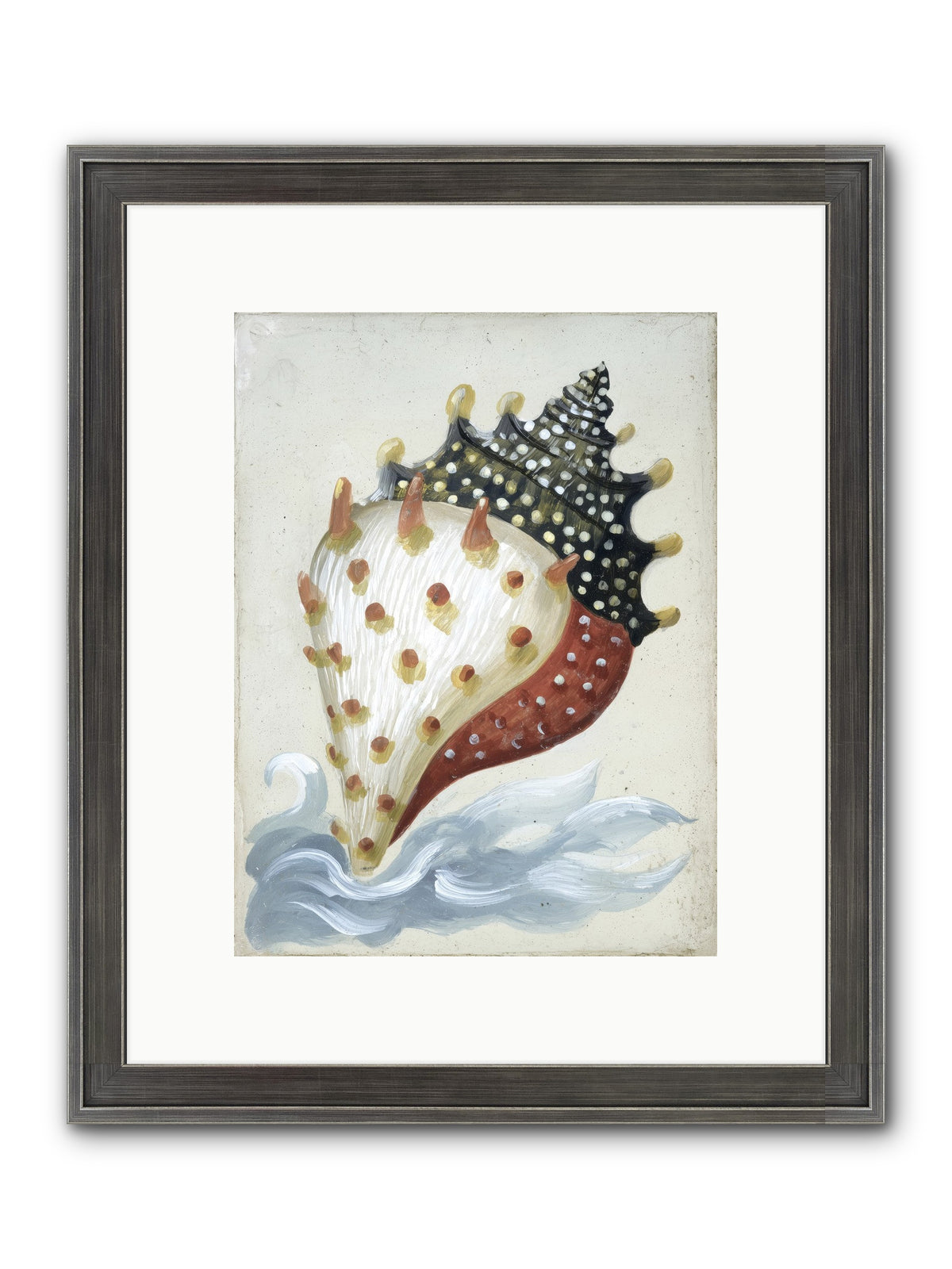 Ocean's Token Framed Print - Slimwoods Black/Silver 9x12