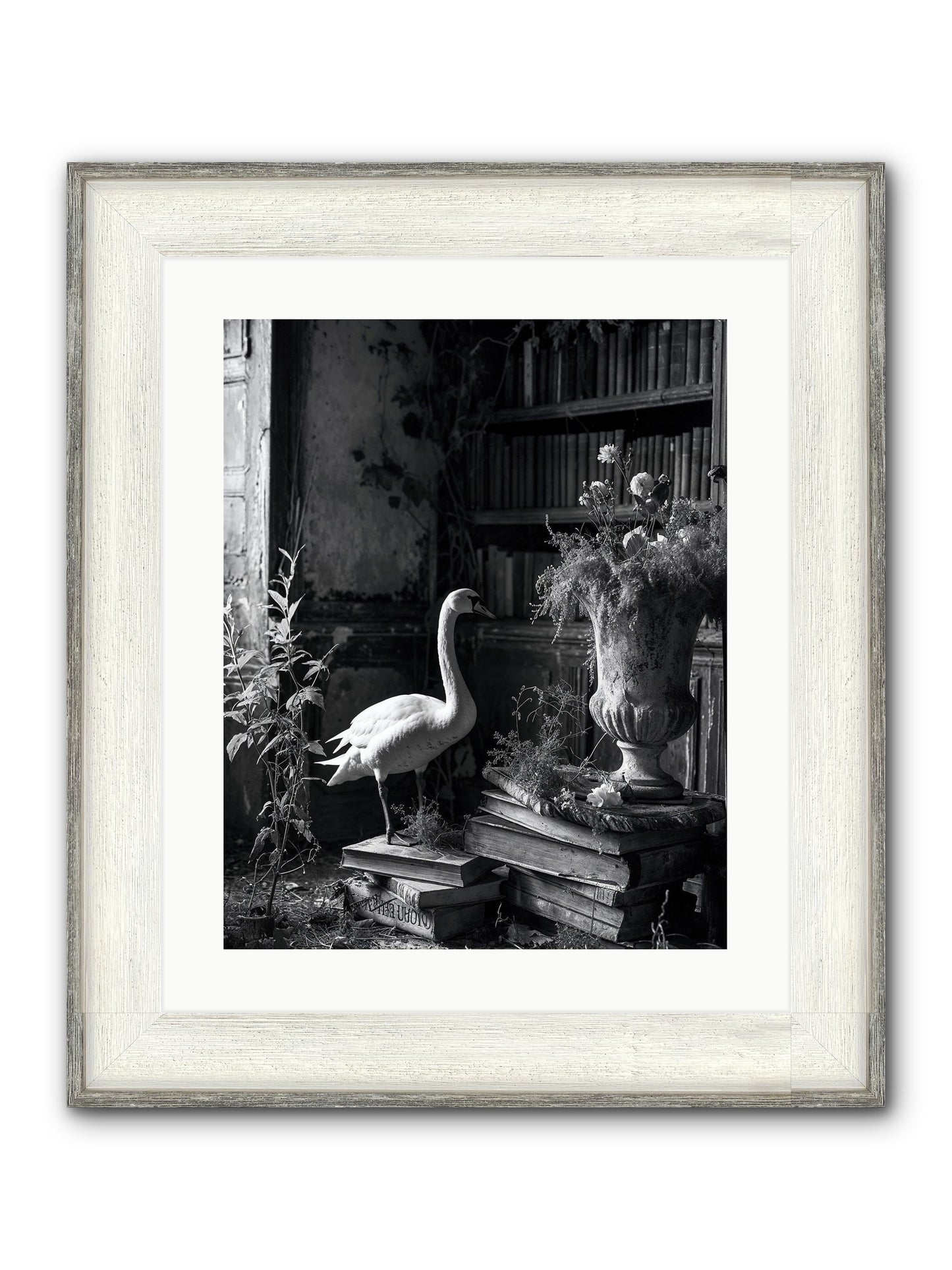 Of The Glen Framed Print - Driftwood White 16x20