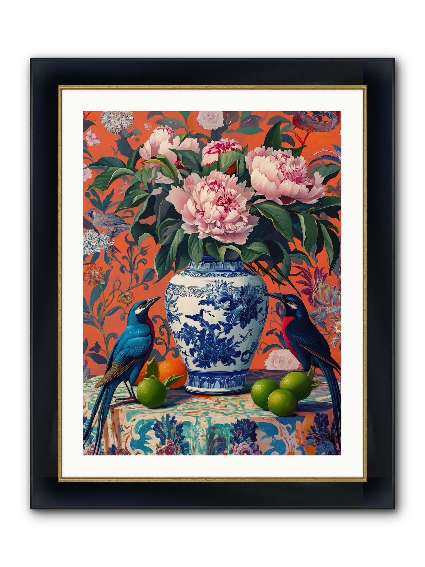 Opera Of Wild Songs Framed Print - Wide Black w/Gold 24x32