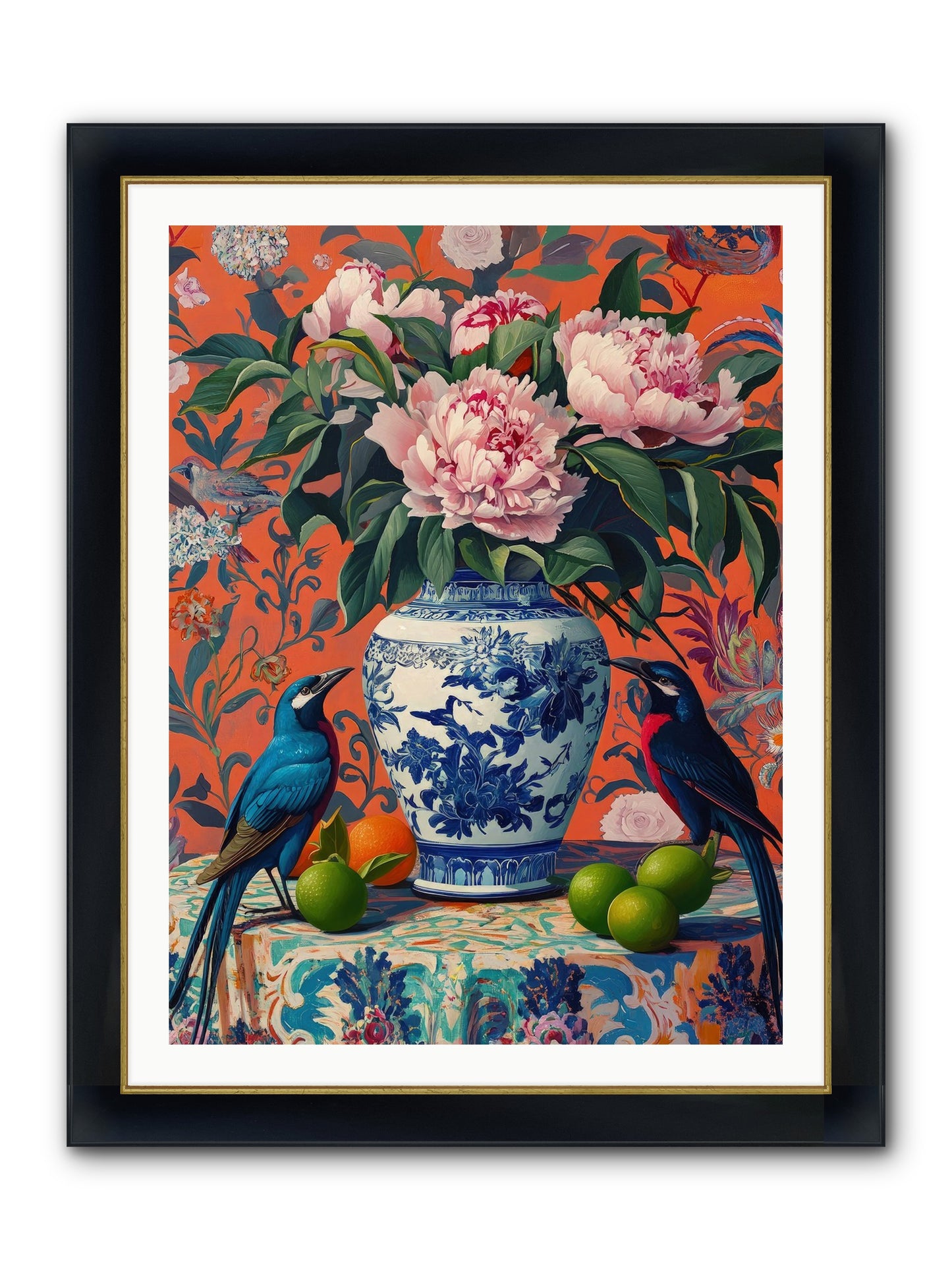 Opera Of Wild Songs Framed Print - Wide Black w/Gold 30x40