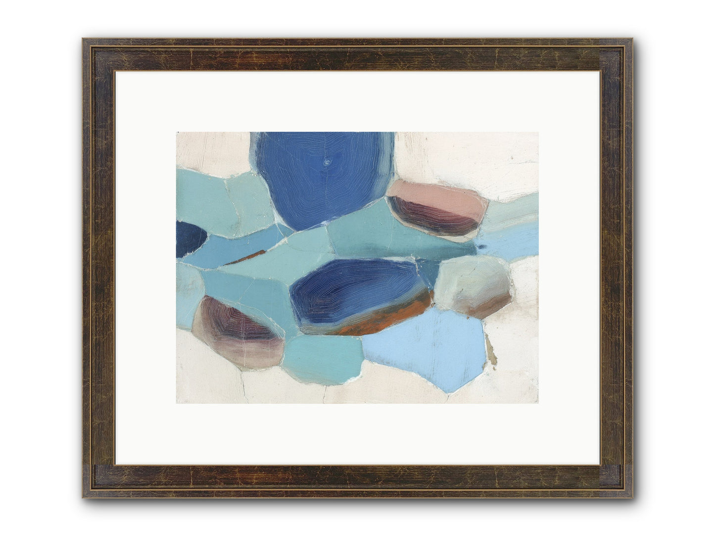 Osmosis Of Light Framed Print - Slimwoods Black/Gold 12x9