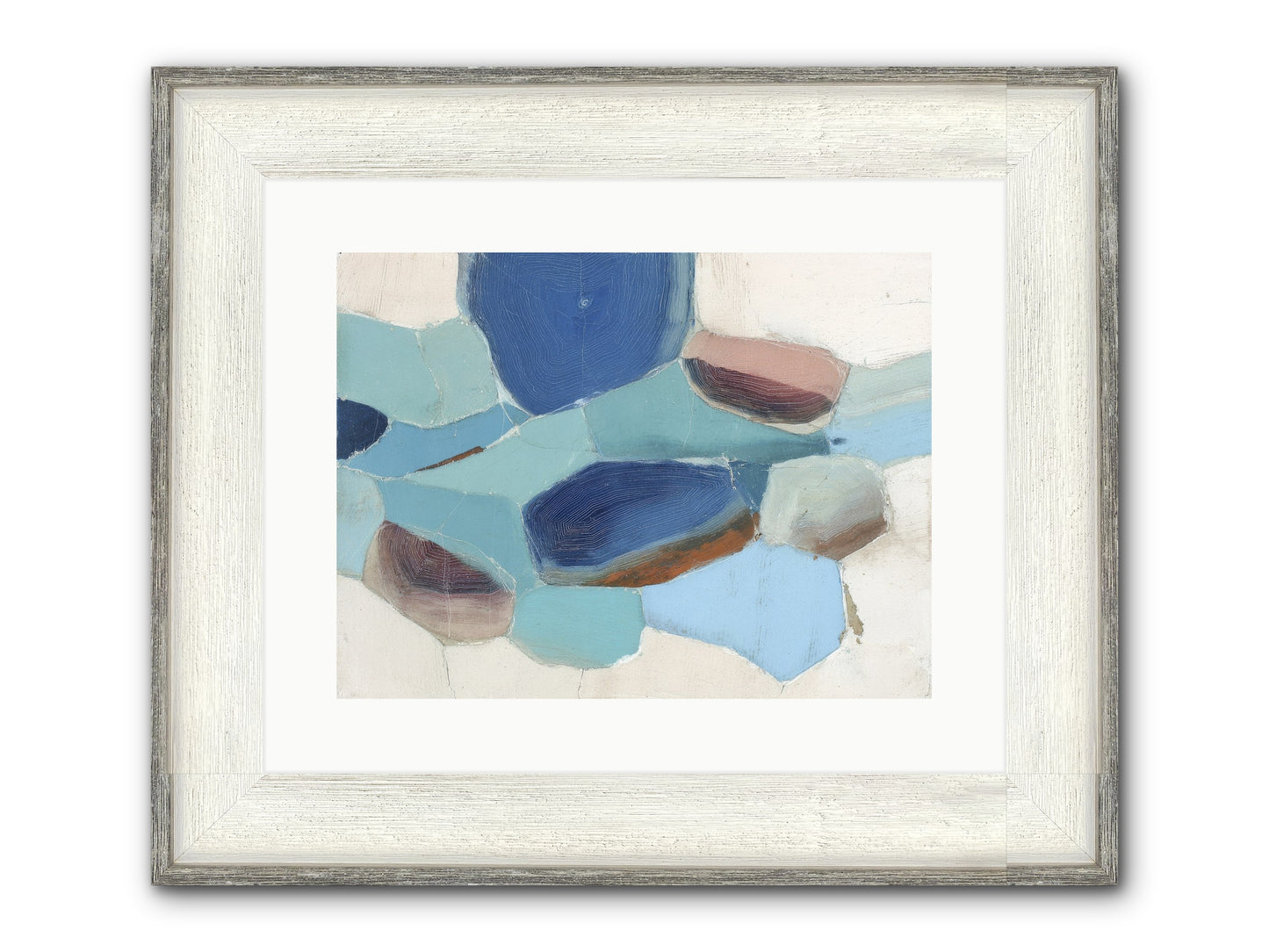 Osmosis Of Light Framed Print - Driftwood White 16x12