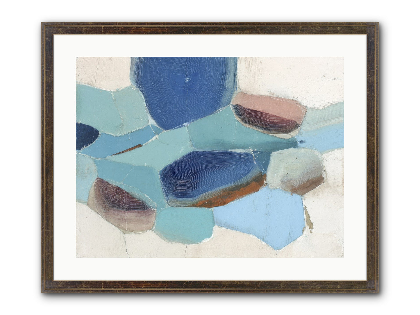 Osmosis Of Light Framed Print - Slimwoods Black/Gold 24x18