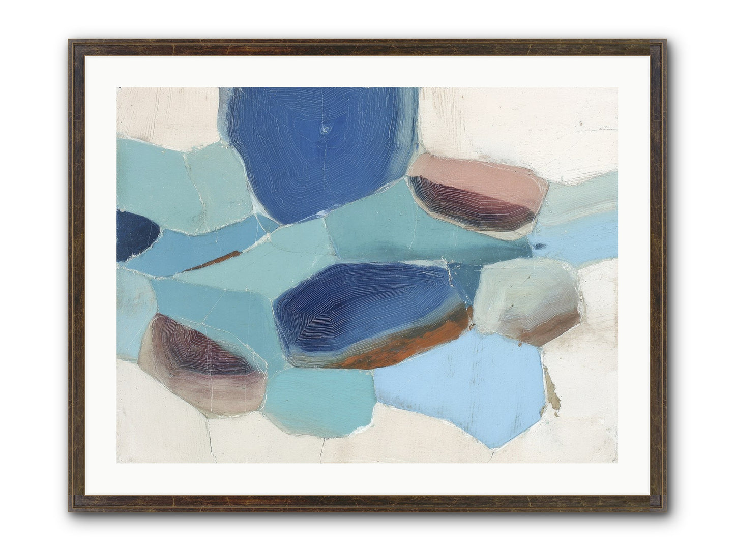 Osmosis Of Light Framed Print - Slimwoods Black/Gold 32x24