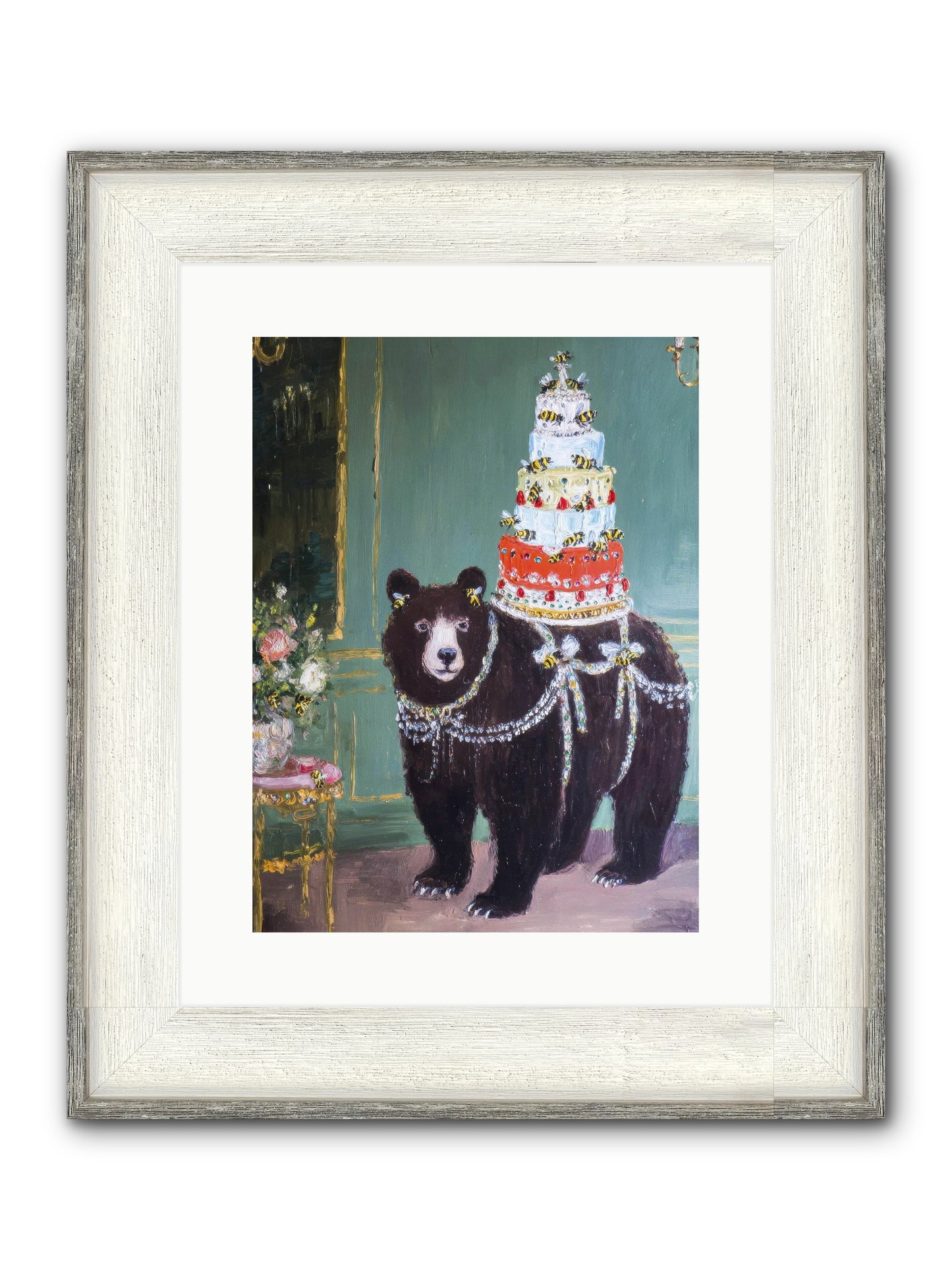 Our Darling Days Framed Print - Driftwood White 12x16