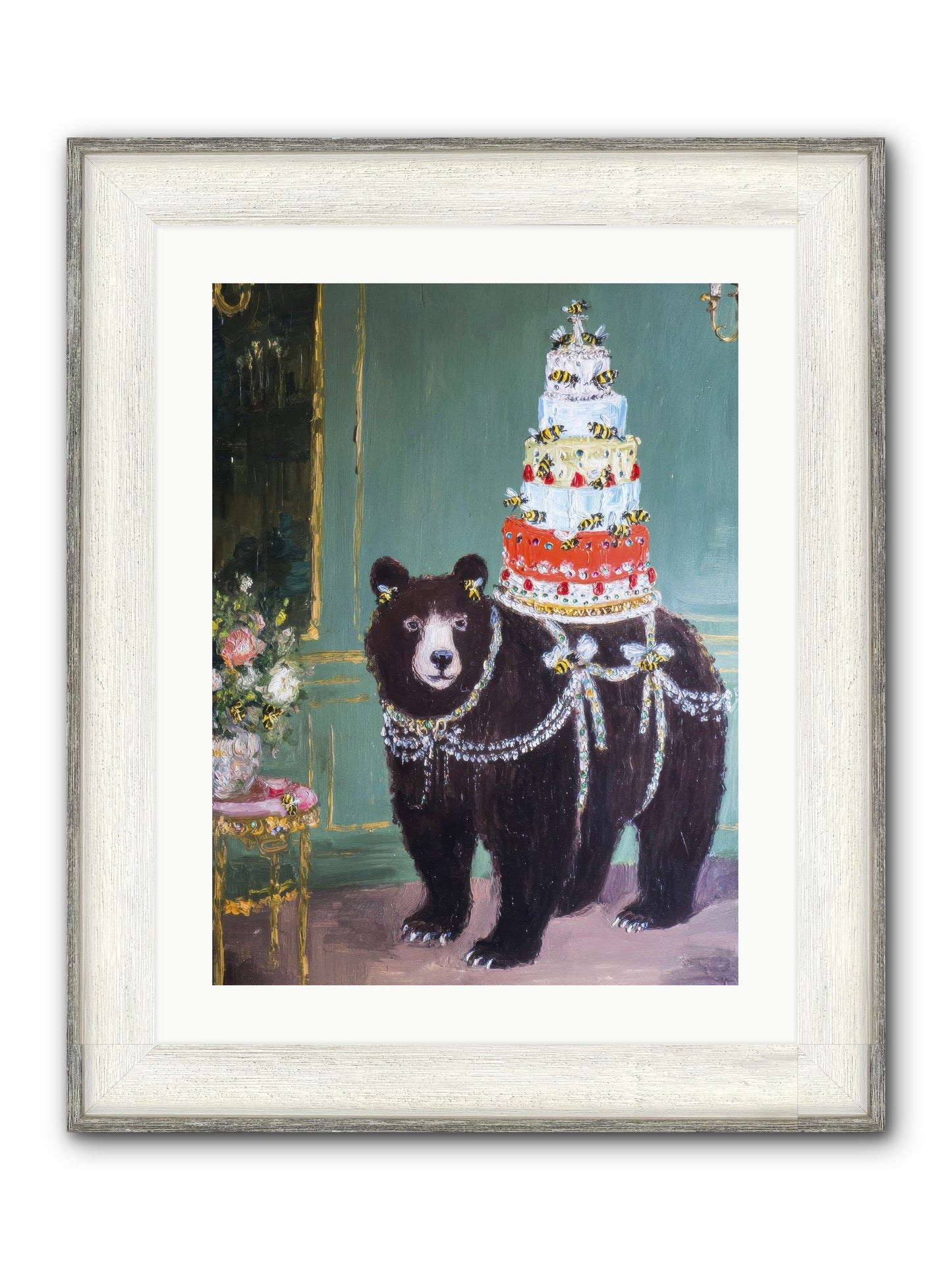 Our Darling Days Framed Print - Driftwood White 18x24