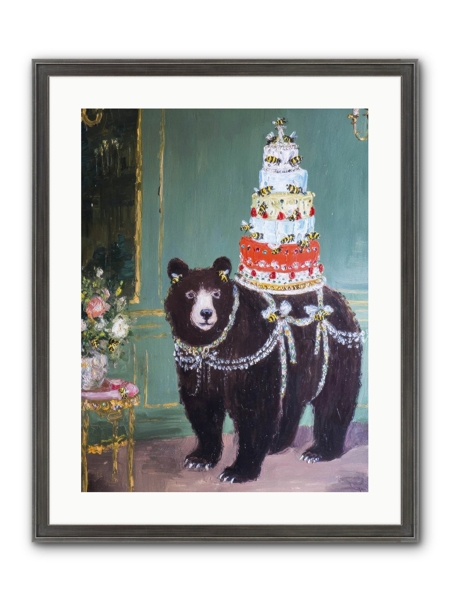 Our Darling Days Framed Print - Slimwoods Black/Silver 18x24
