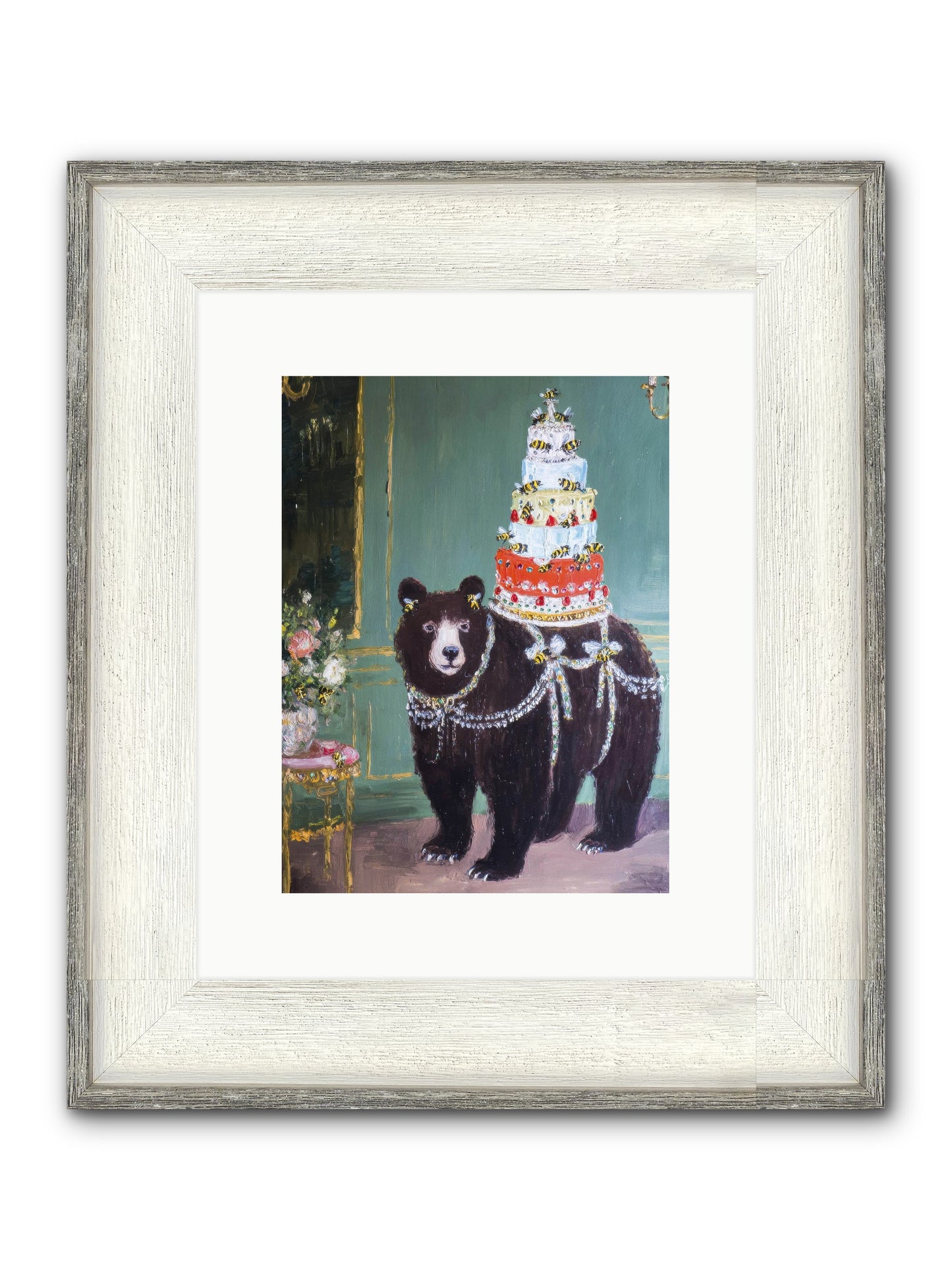 Our Darling Days Framed Print - Driftwood White 9x12