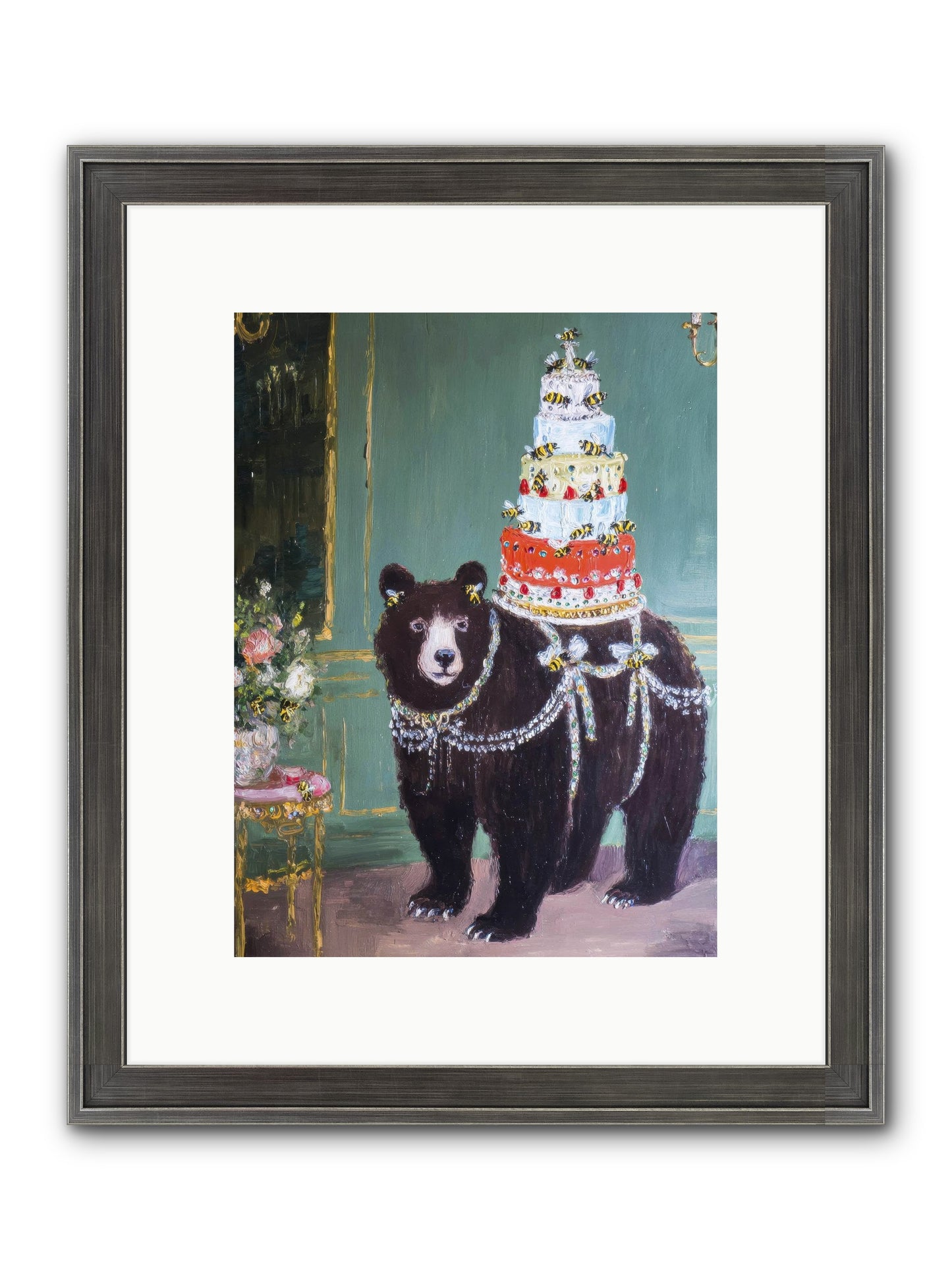 Our Darling Days Framed Print - Slimwoods Black/Silver 9x12