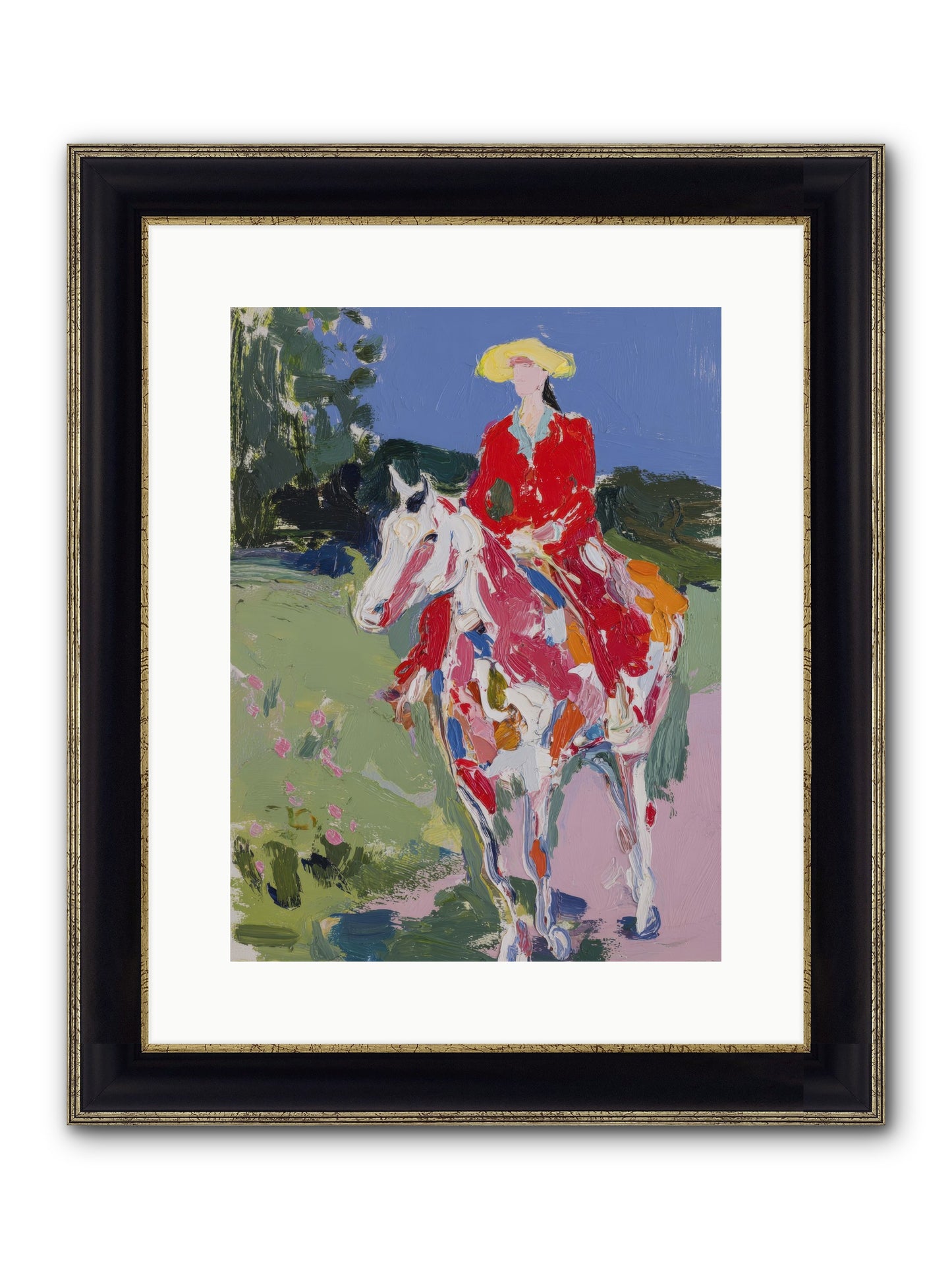 Our Friday Tradition Framed Print - Black & Gold 12x16