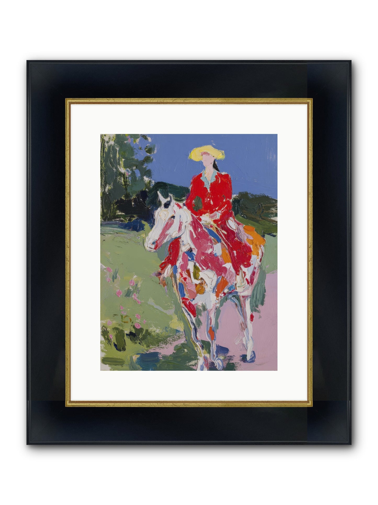 Our Friday Tradition Framed Print - Wide Black w/Gold 12x16