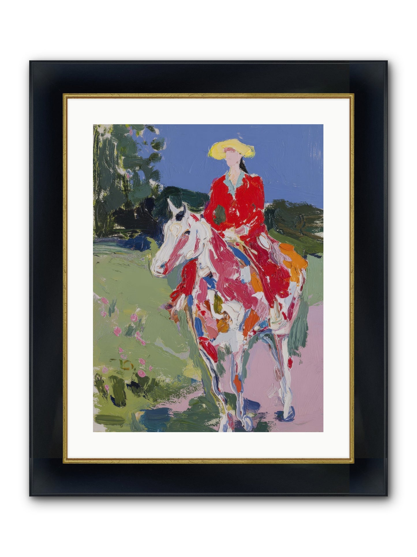 Our Friday Tradition Framed Print - Wide Black w/Gold 18x24