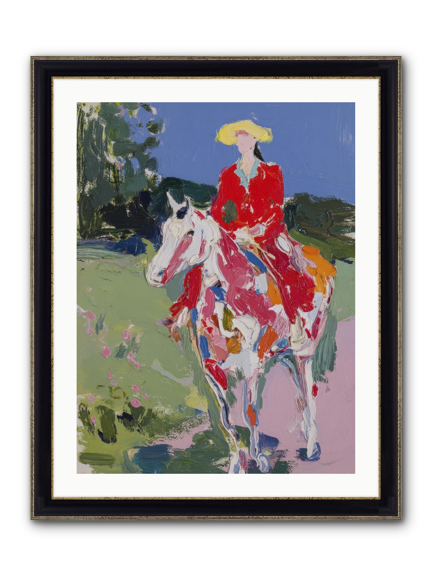 Our Friday Tradition Framed Print - Black & Gold 24x32