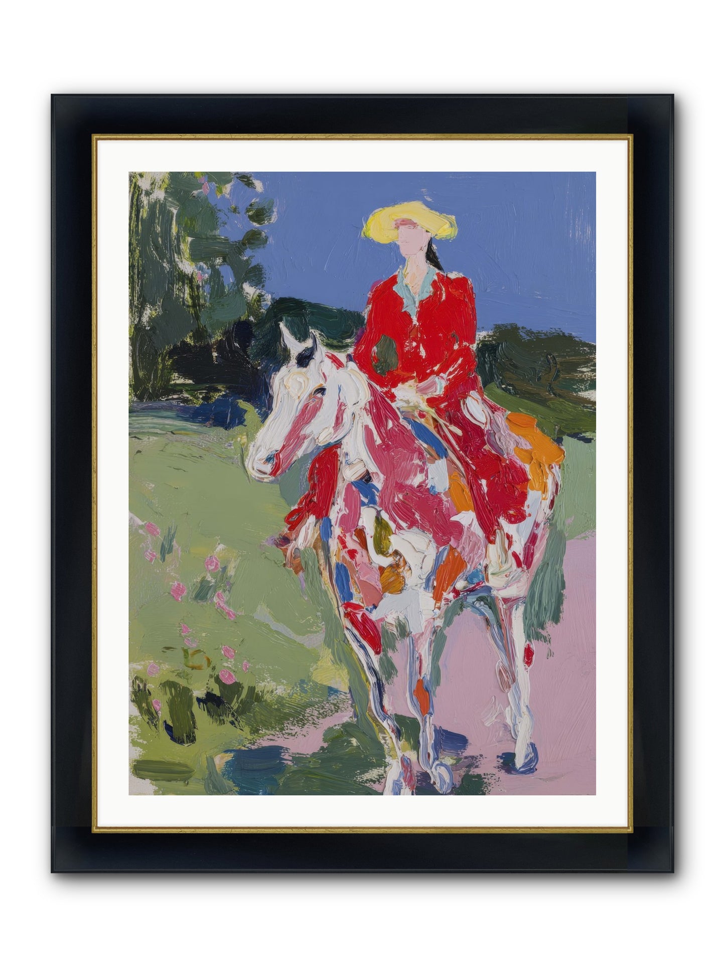 Our Friday Tradition Framed Print - Wide Black w/Gold 30x40