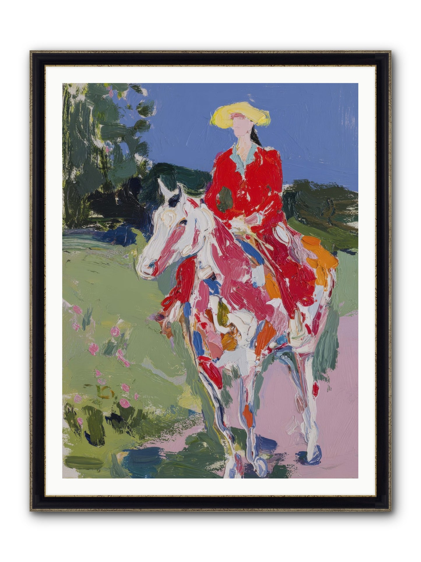 Our Friday Tradition Framed Print - Black & Gold 36x48