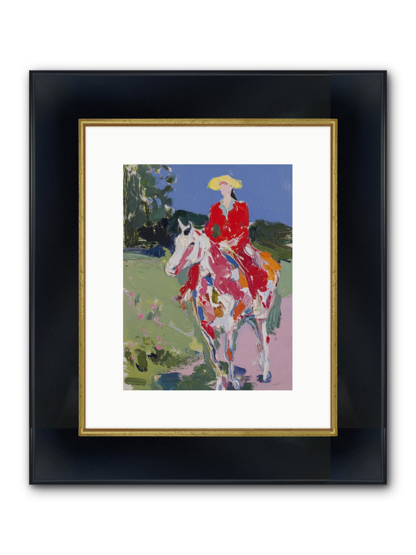 Our Friday Tradition Framed Print - Wide Black w/Gold 9x12