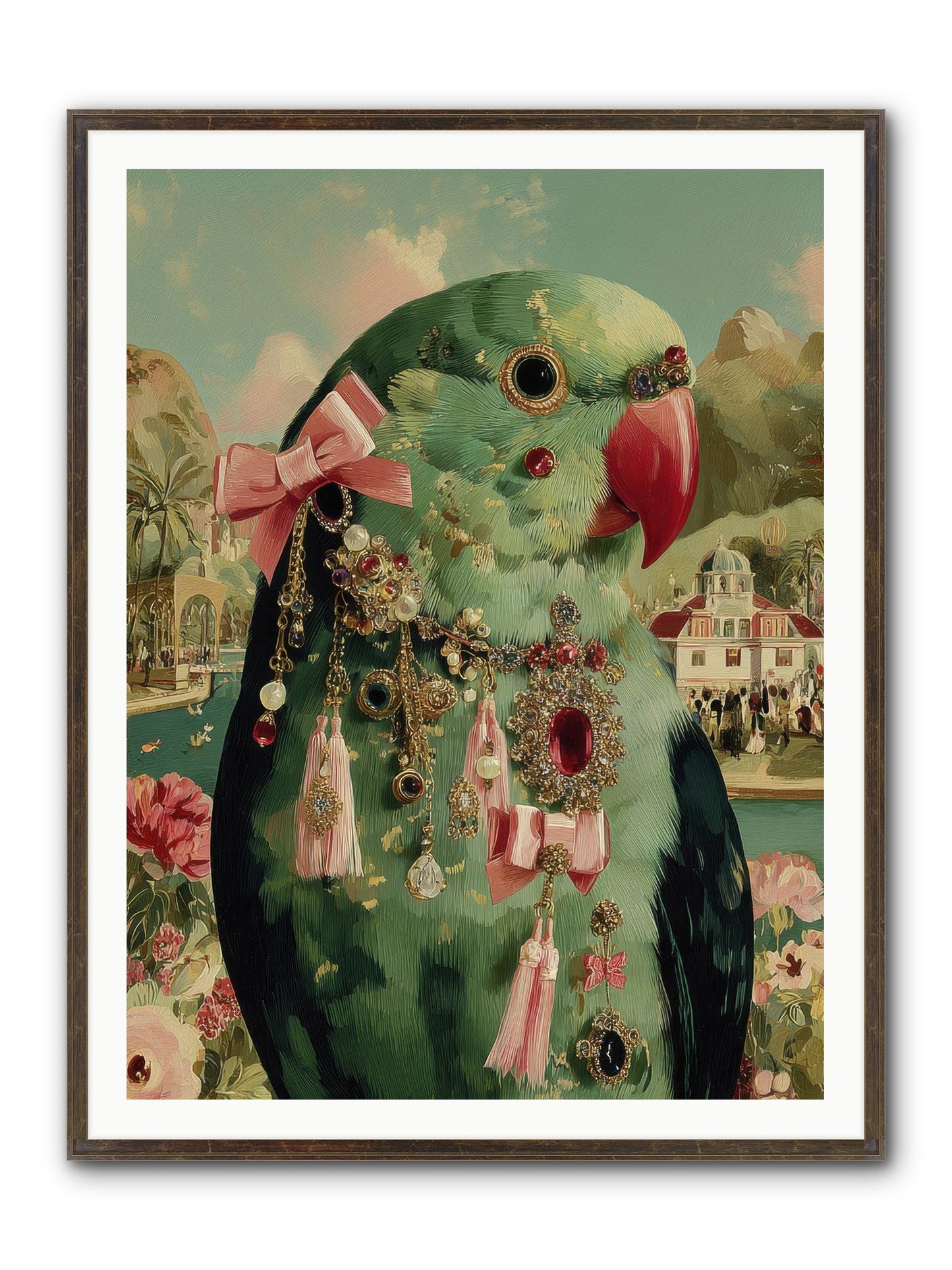 Pages Beneath The Sky No.2 Framed Print - Slimwoods Black/Gold 36x48