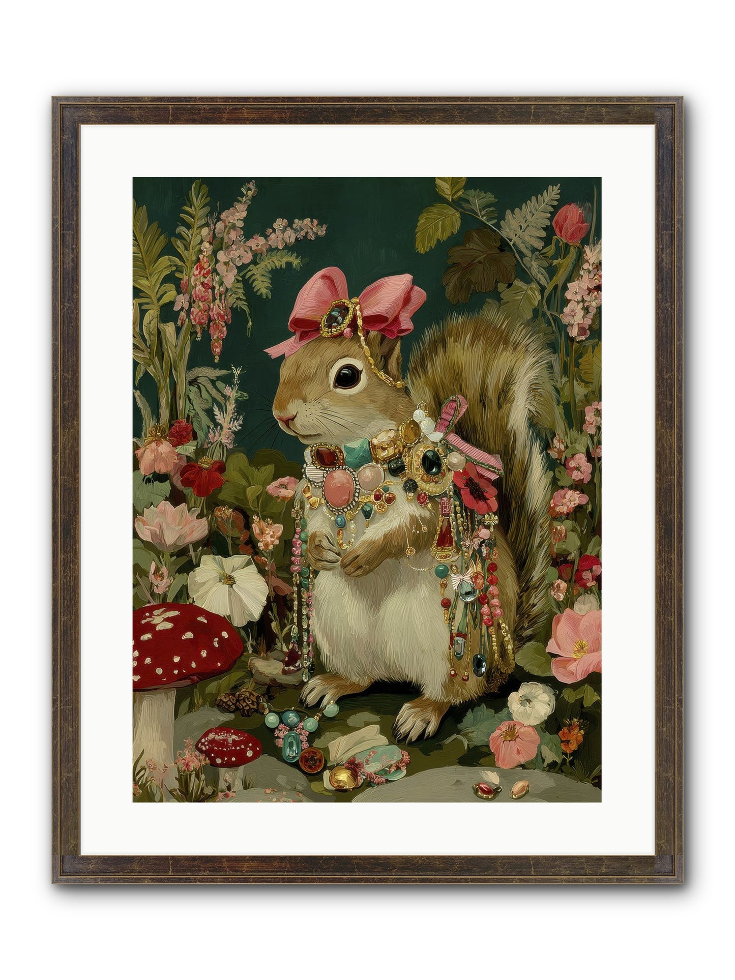 Pages From Quiet Corners No.1 Framed Print - Slimwoods Black/Gold 18x24