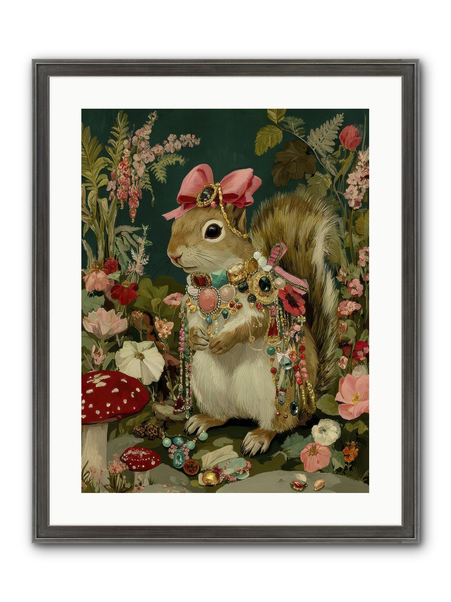 Pages From Quiet Corners No.1 Framed Print - Slimwoods Black/Silver 18x24