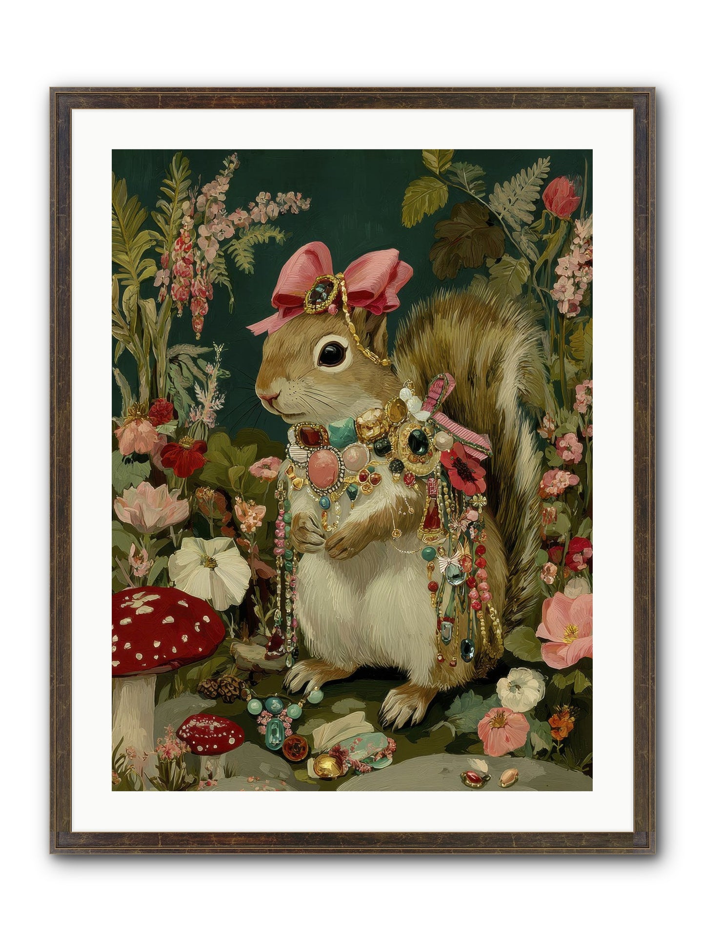 Pages From Quiet Corners No.1 Framed Print - Slimwoods Black/Gold 24x32