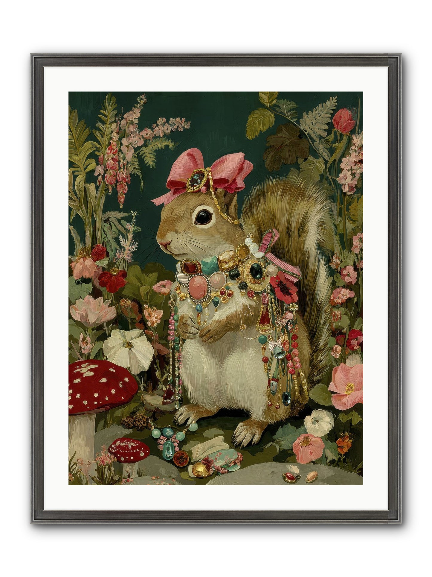 Pages From Quiet Corners No.1 Framed Print - Slimwoods Black/Silver 24x32
