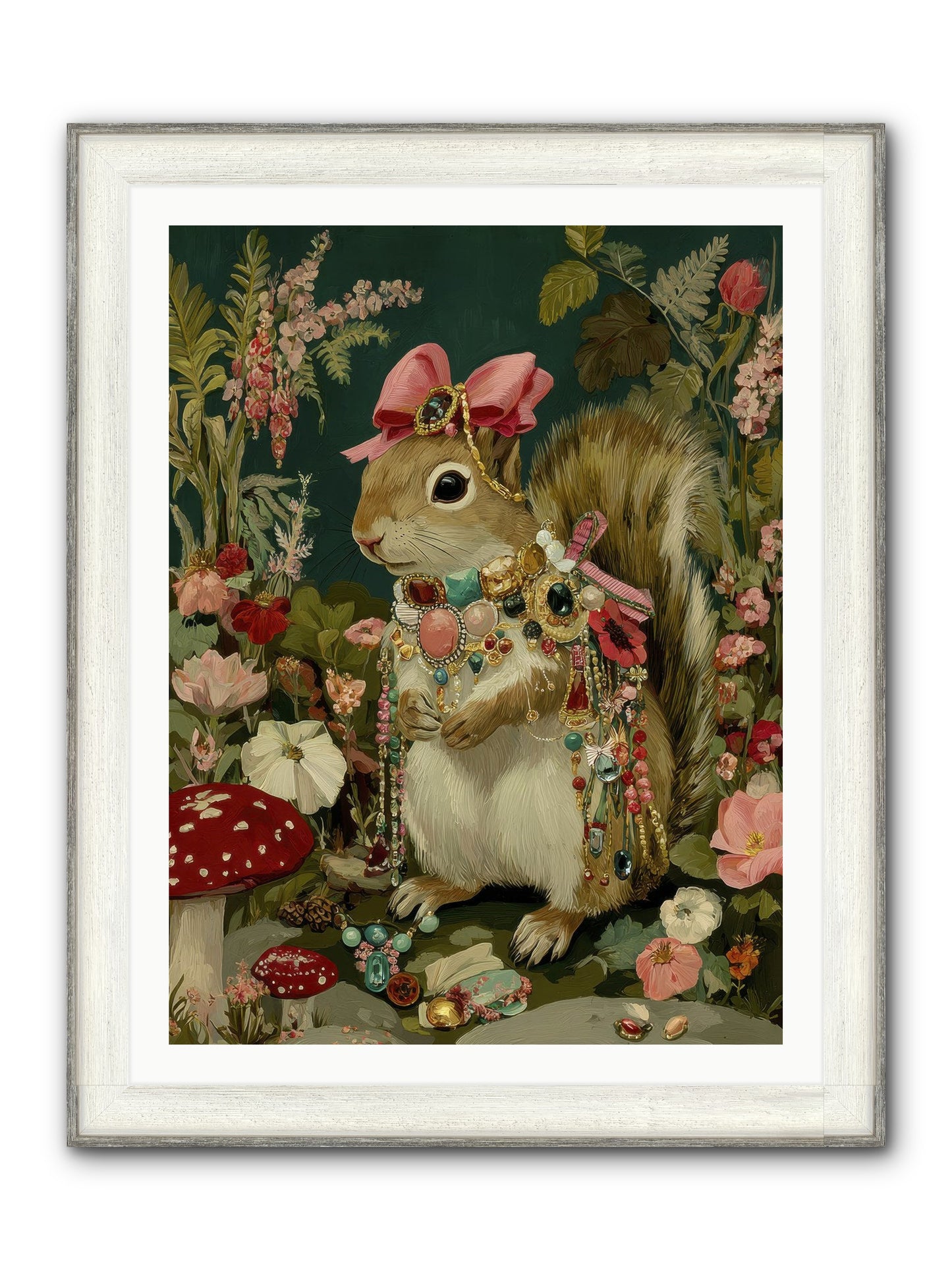 Pages From Quiet Corners No.1 Framed Print - Driftwood White 30x40