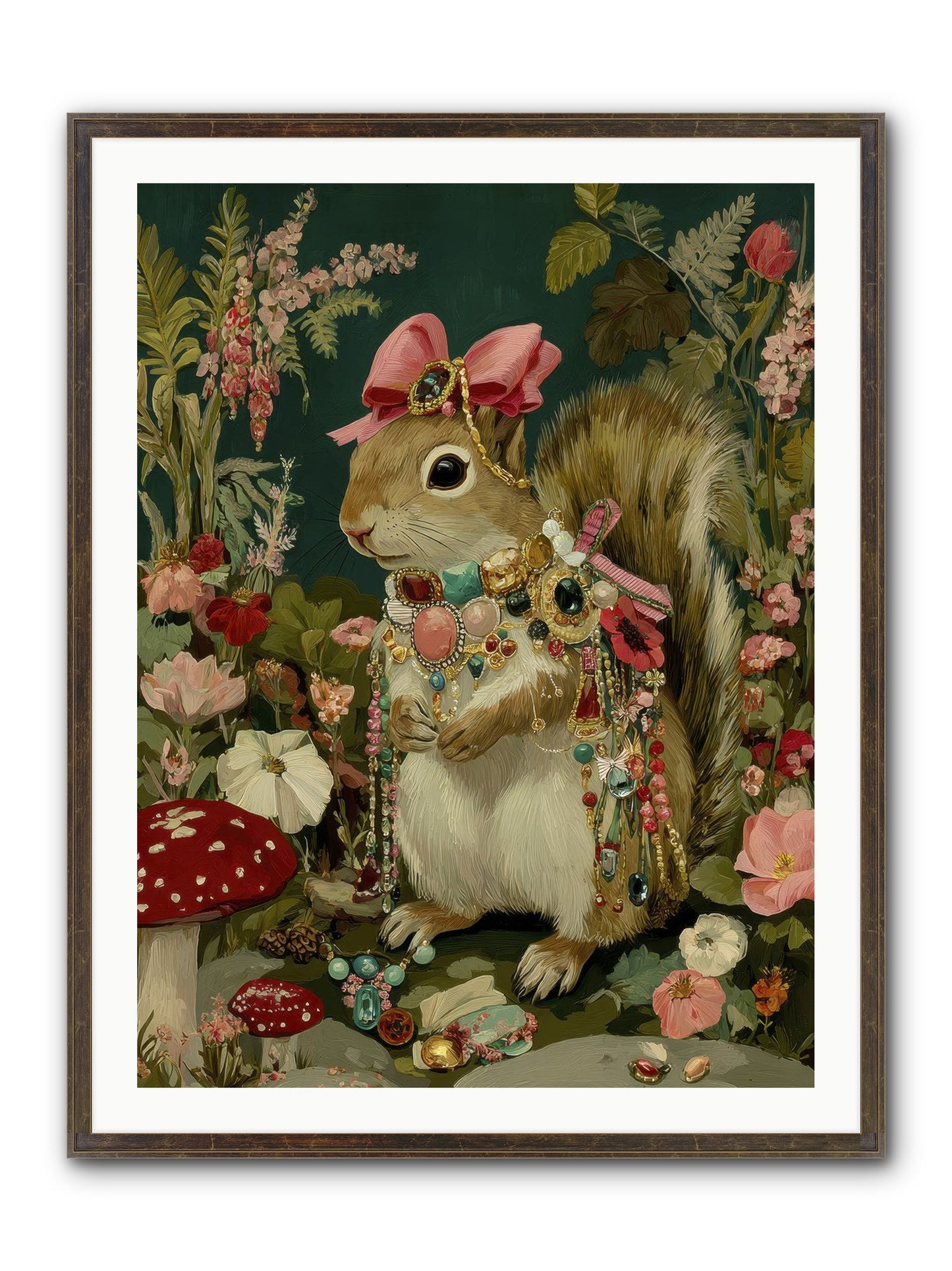 Pages From Quiet Corners No.1 Framed Print - Slimwoods Black/Gold 30x40