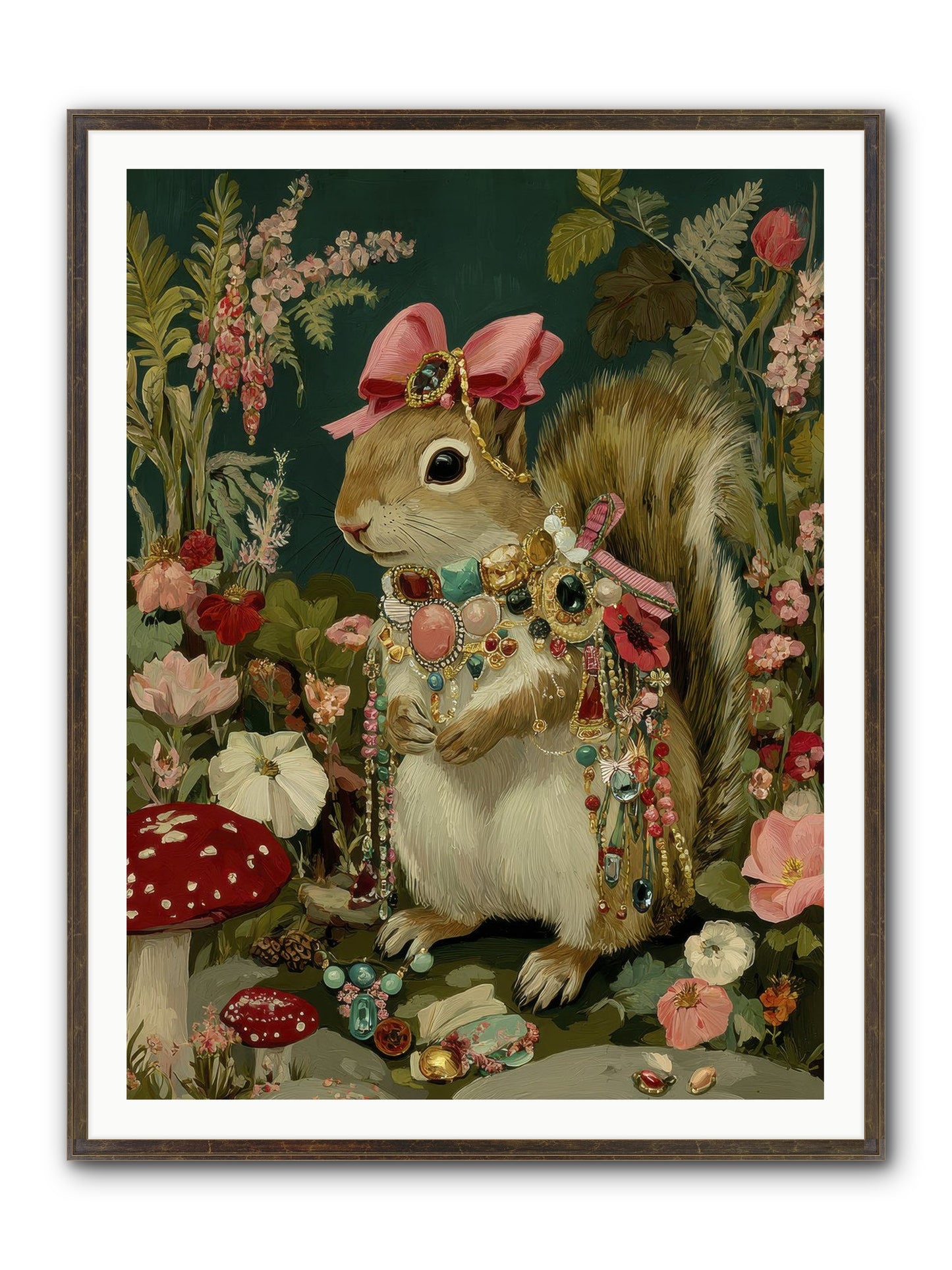 Pages From Quiet Corners No.1 Framed Print - Slimwoods Black/Gold 36x48