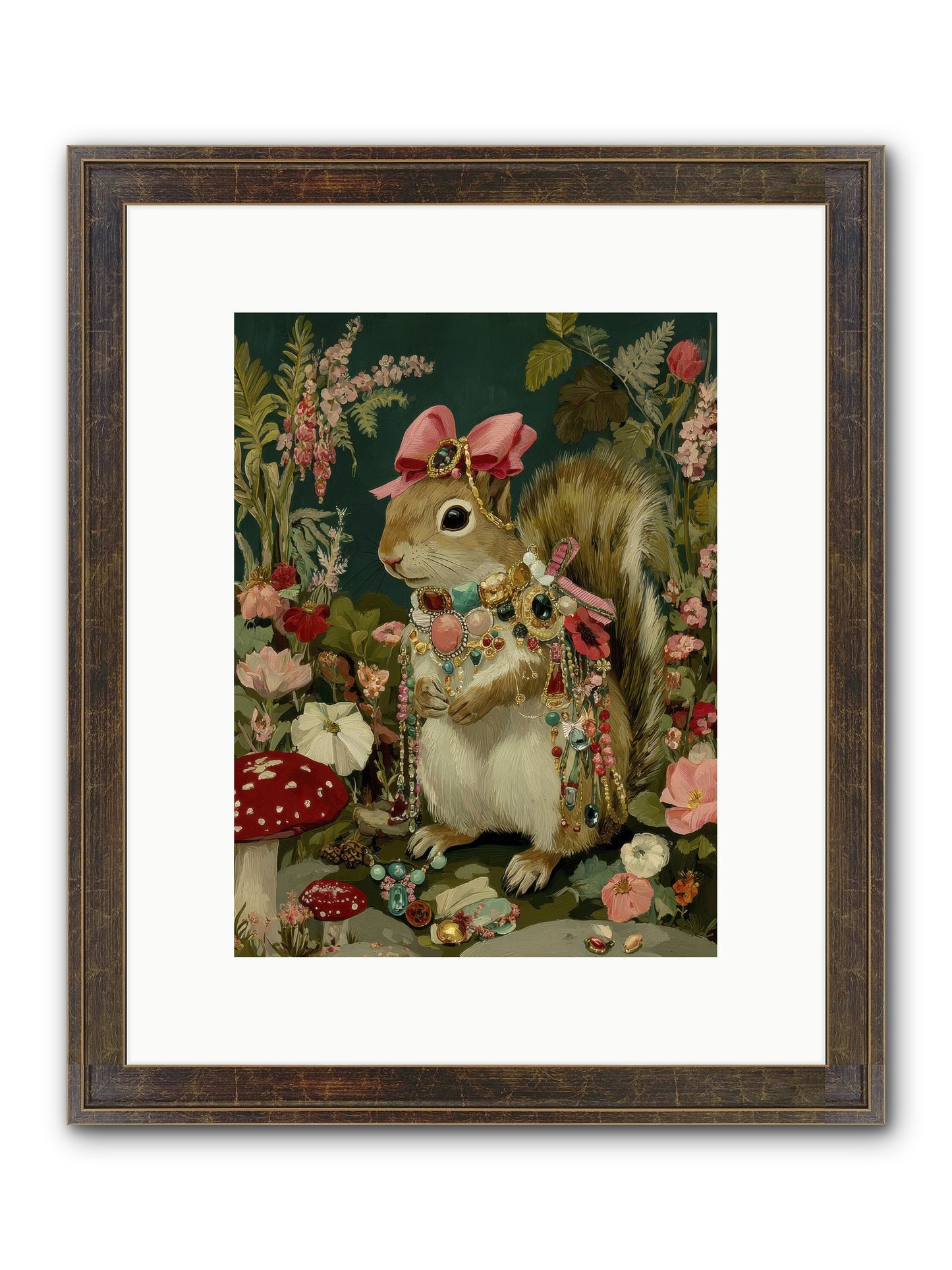Pages From Quiet Corners No.1 Framed Print - Slimwoods Black/Gold 9x12
