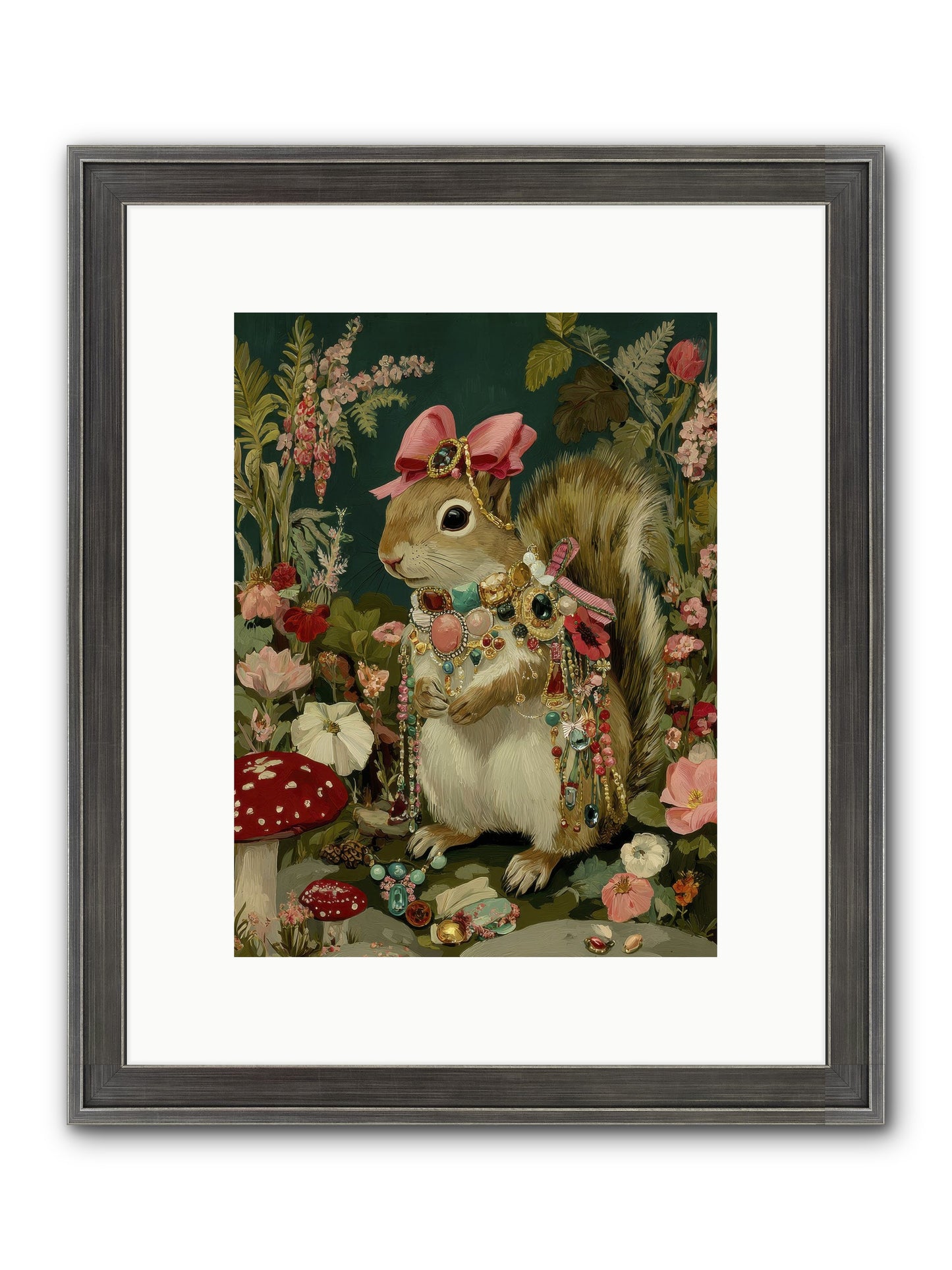 Pages From Quiet Corners No.1 Framed Print - Slimwoods Black/Silver 9x12