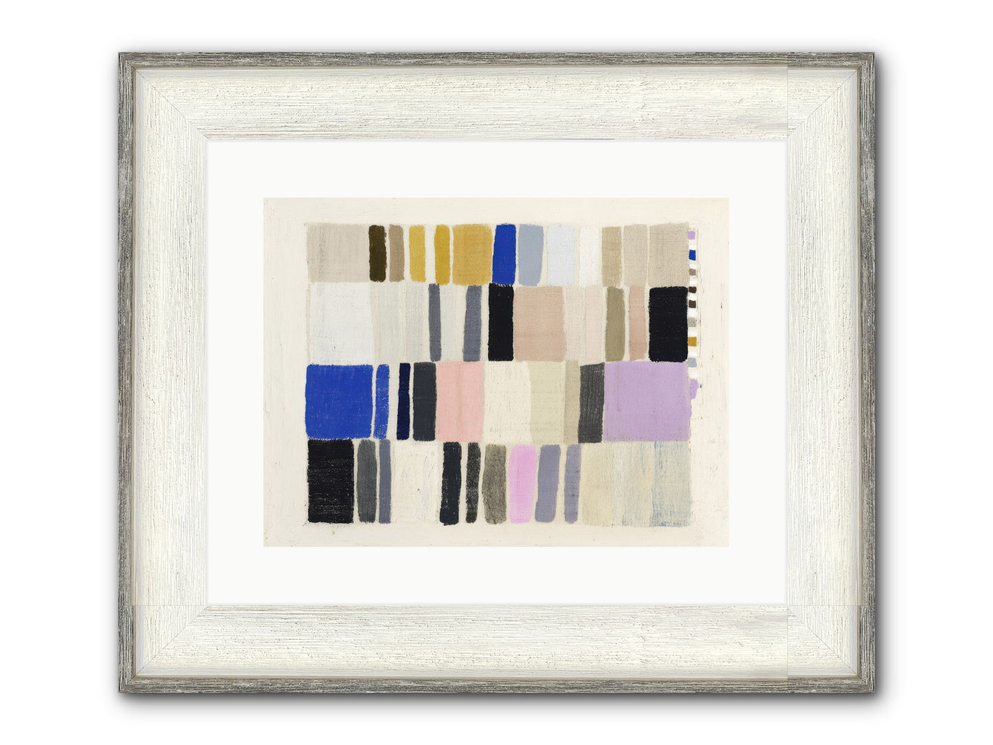 Palisade Flicker Framed Print - Driftwood White 16x12
