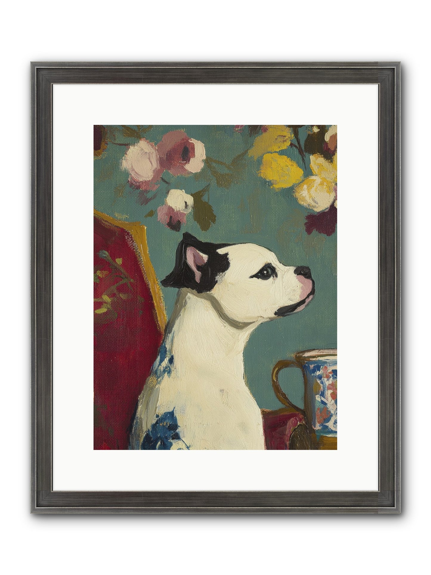 Pearl Framed Print - Slimwoods Black/Silver 12x16