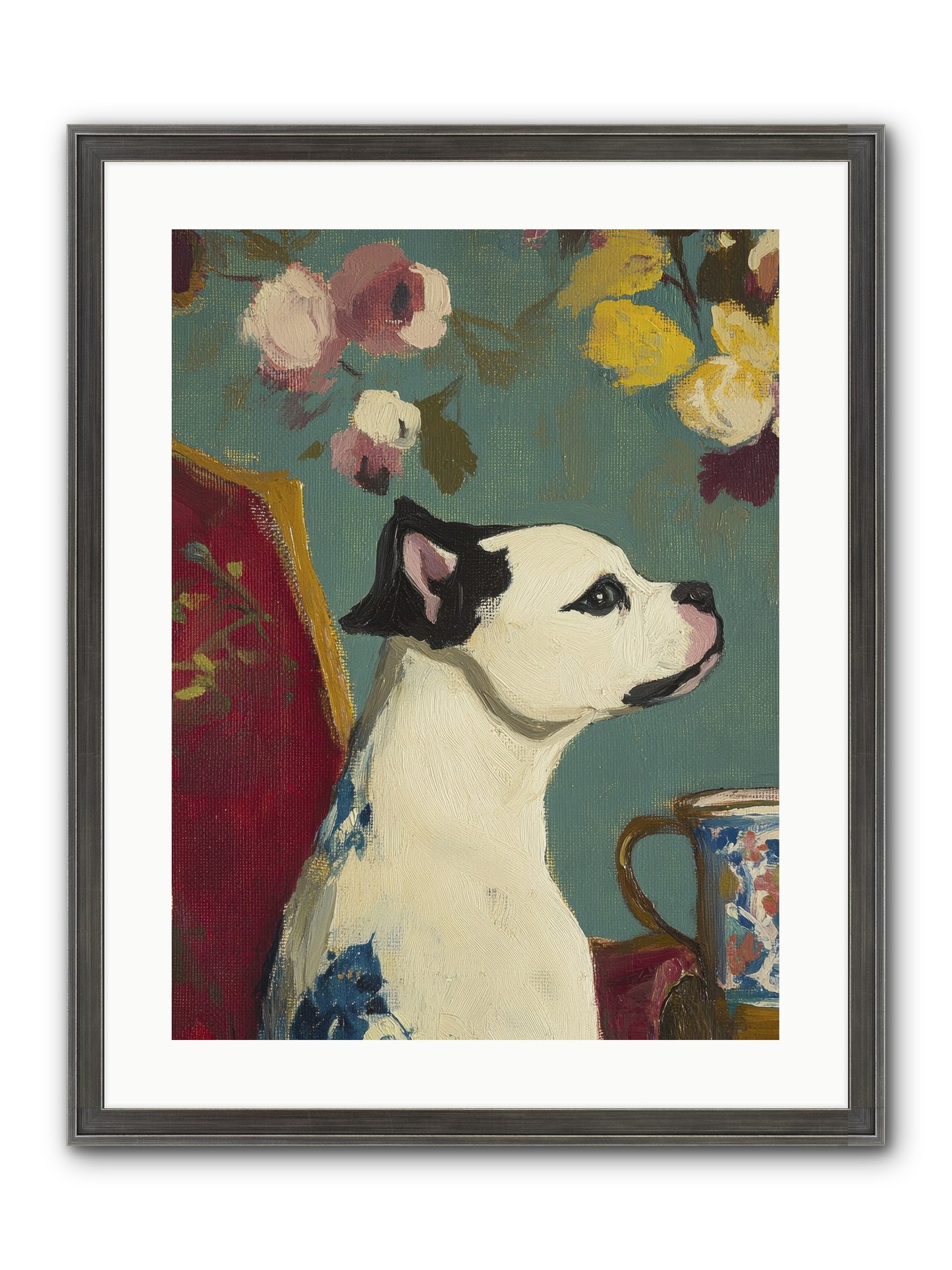 Pearl Framed Print - Slimwoods Black/Silver 18x24
