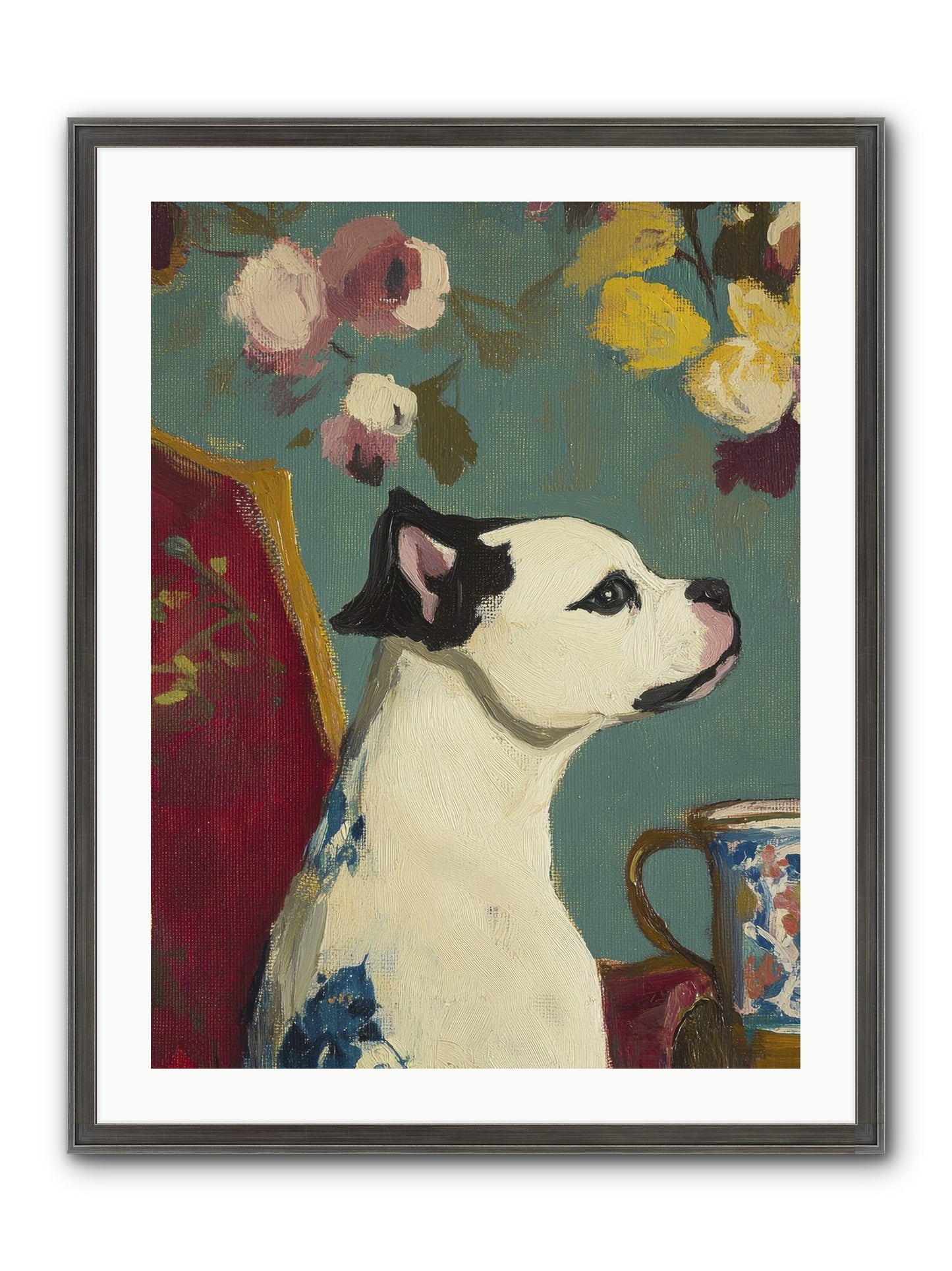 Pearl Framed Print - Slimwoods Black/Silver 24x32