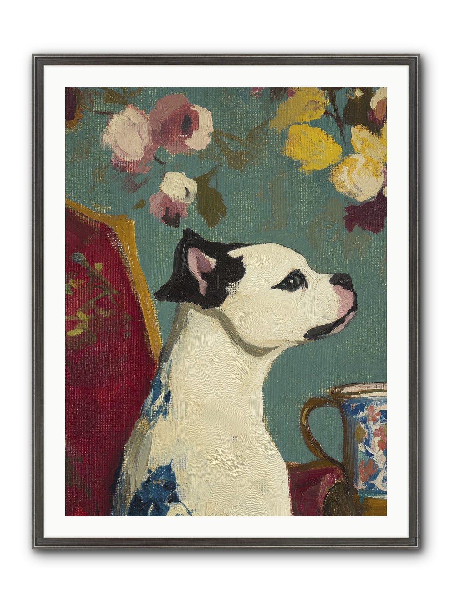 Pearl Framed Print - Slimwoods Black/Silver 30x40
