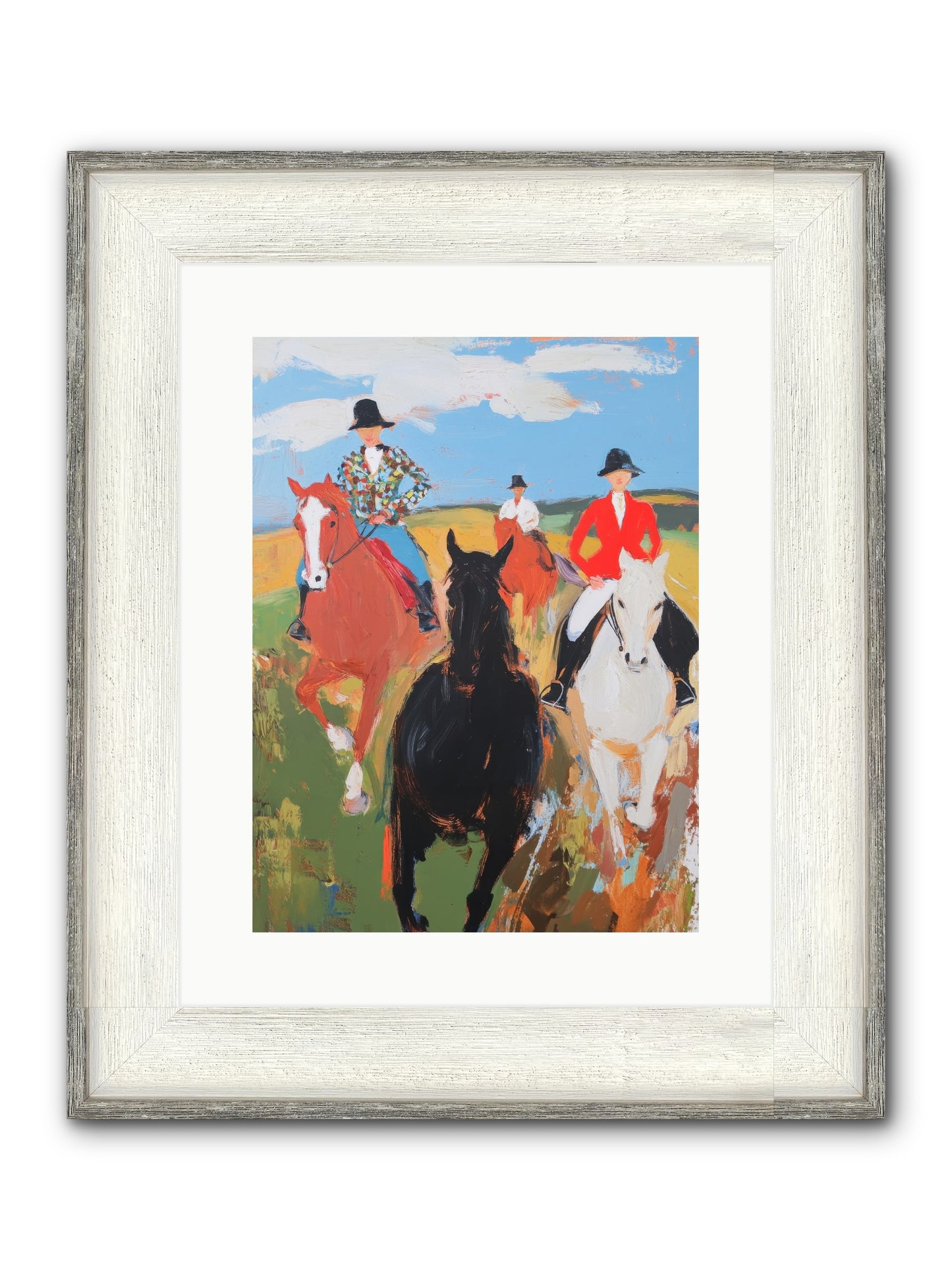 Peculiar Tuesday Framed Print - Driftwood White 12x16