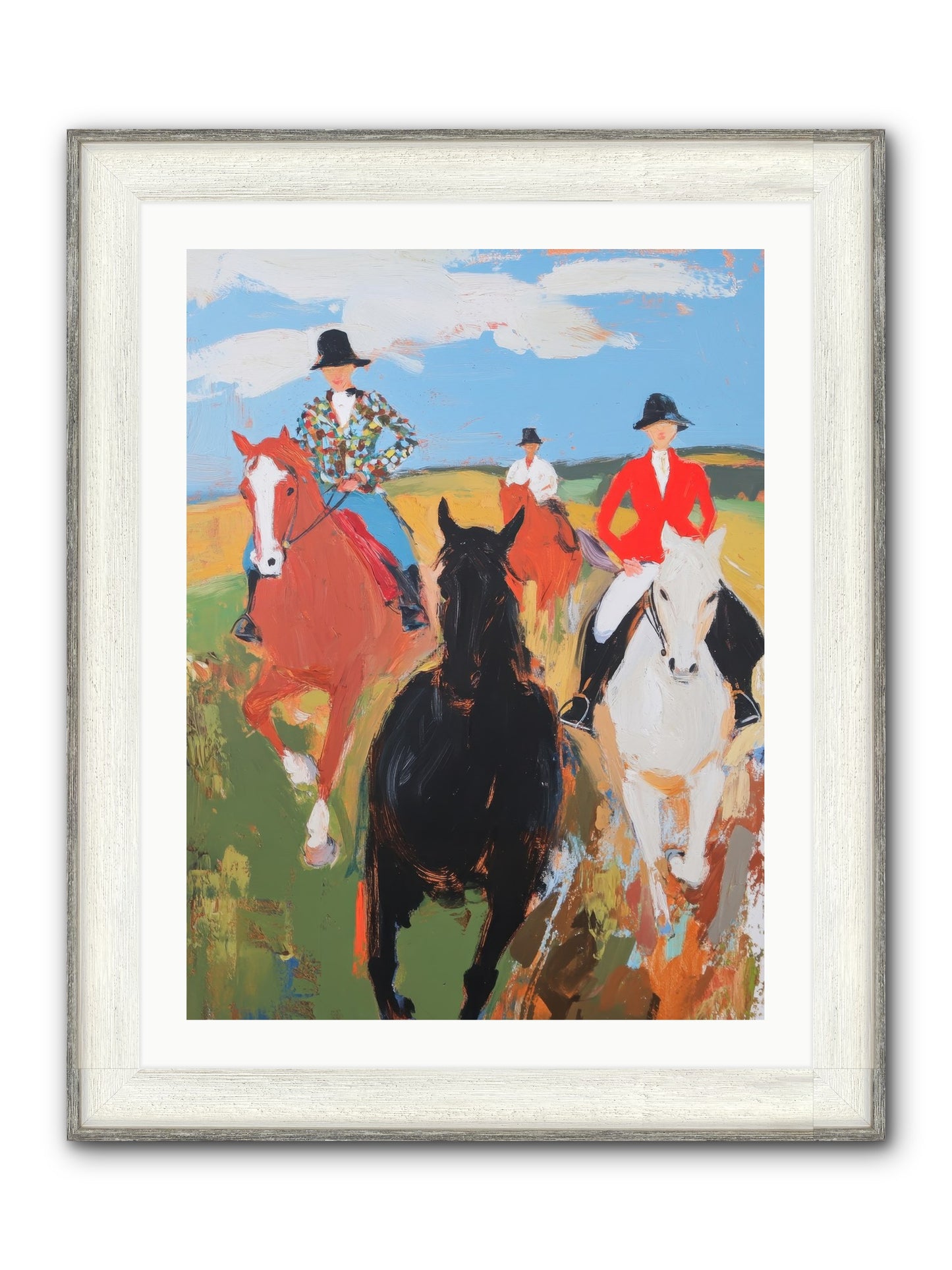 Peculiar Tuesday Framed Print - Driftwood White 24x32