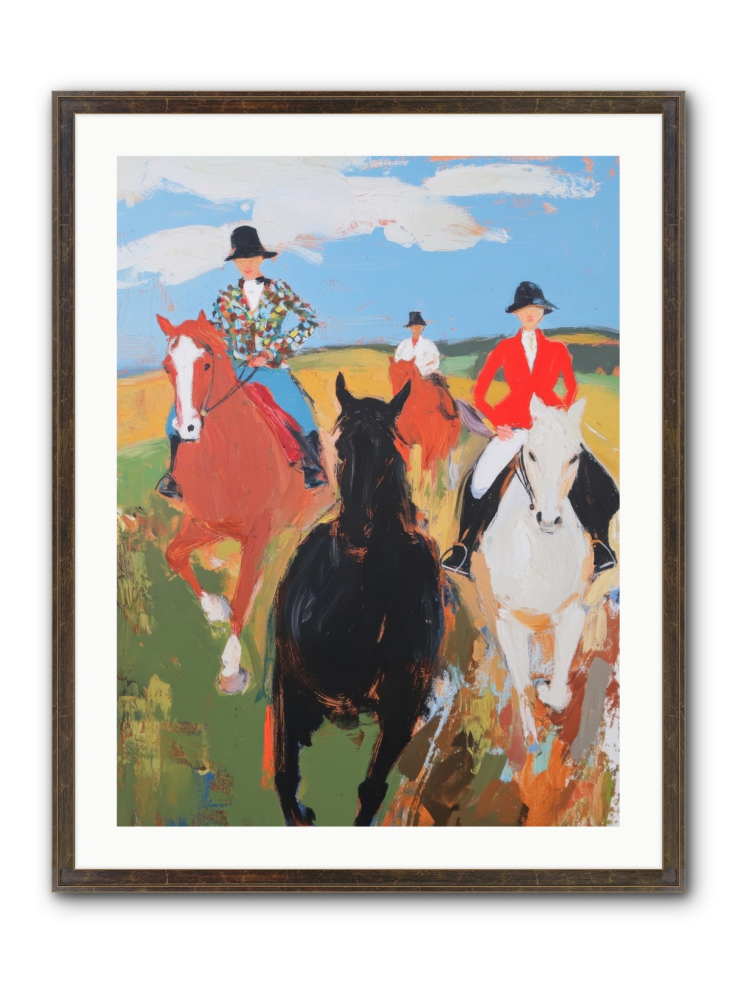 Peculiar Tuesday Framed Print - Slimwoods Black/Gold 24x32