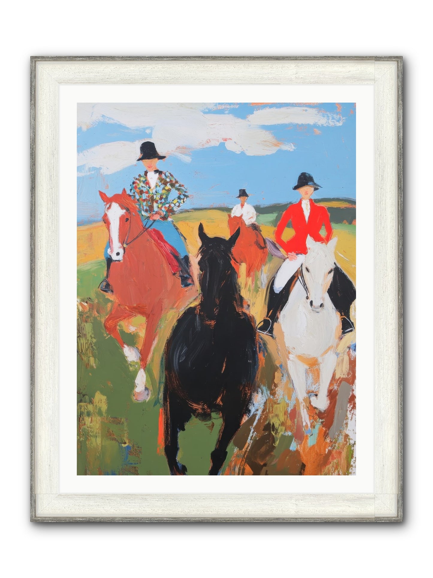 Peculiar Tuesday Framed Print - Driftwood White 30x40